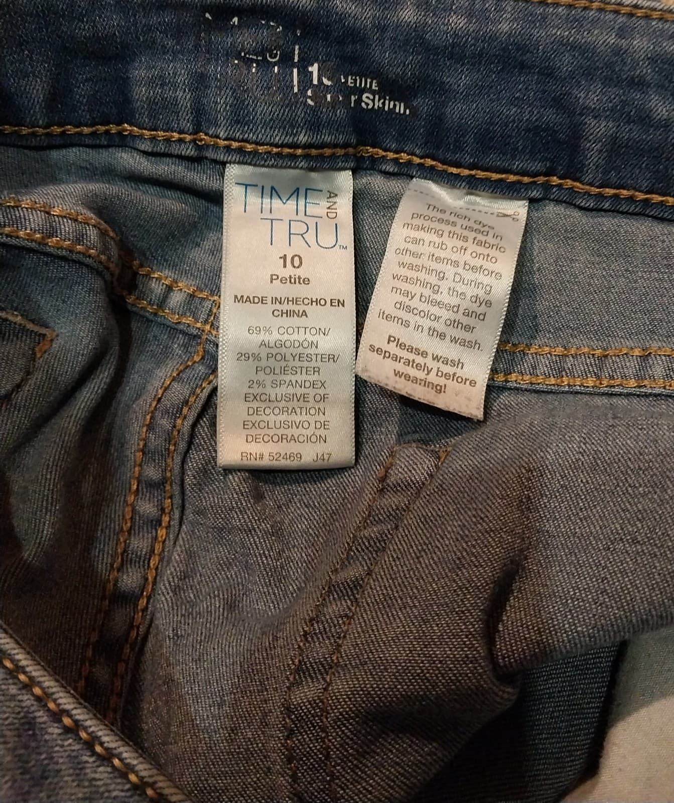 TimeandTru Women’s Jeans. Size 10 - Thumbnail 3
