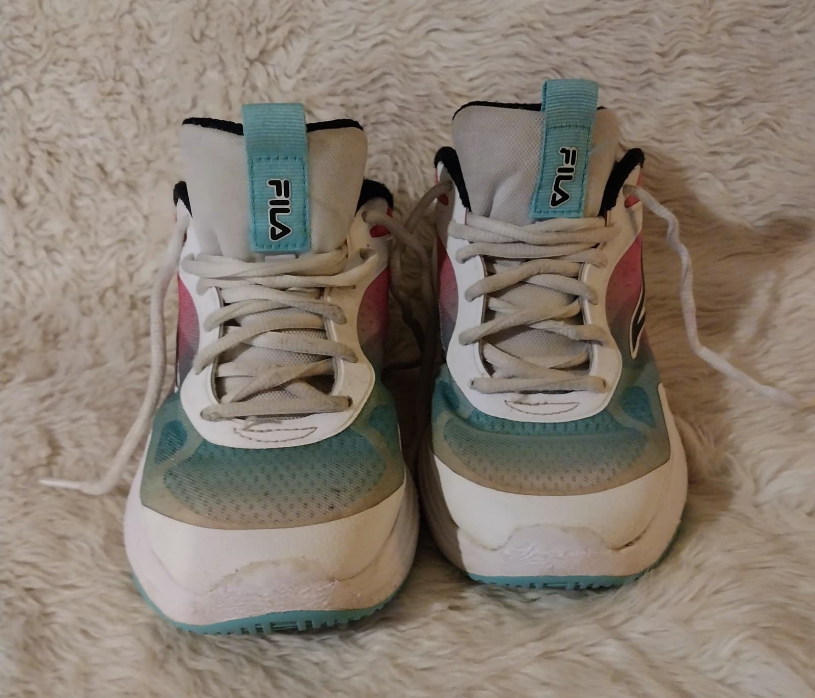 Fila Nitronic 3 Running Shoe White. Women's Size 6 - Thumbnail 7