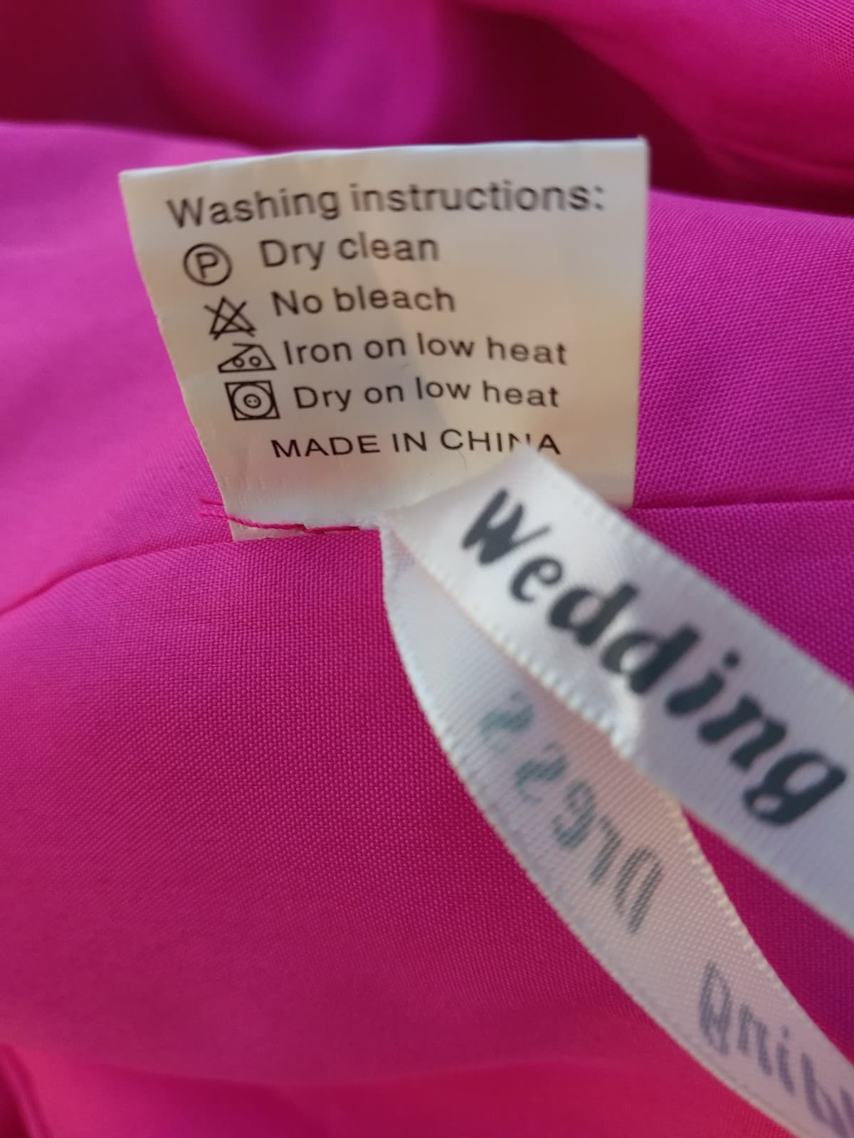 Laeden Pink Dress With Sequins in front at the waist. - Thumbnail 10