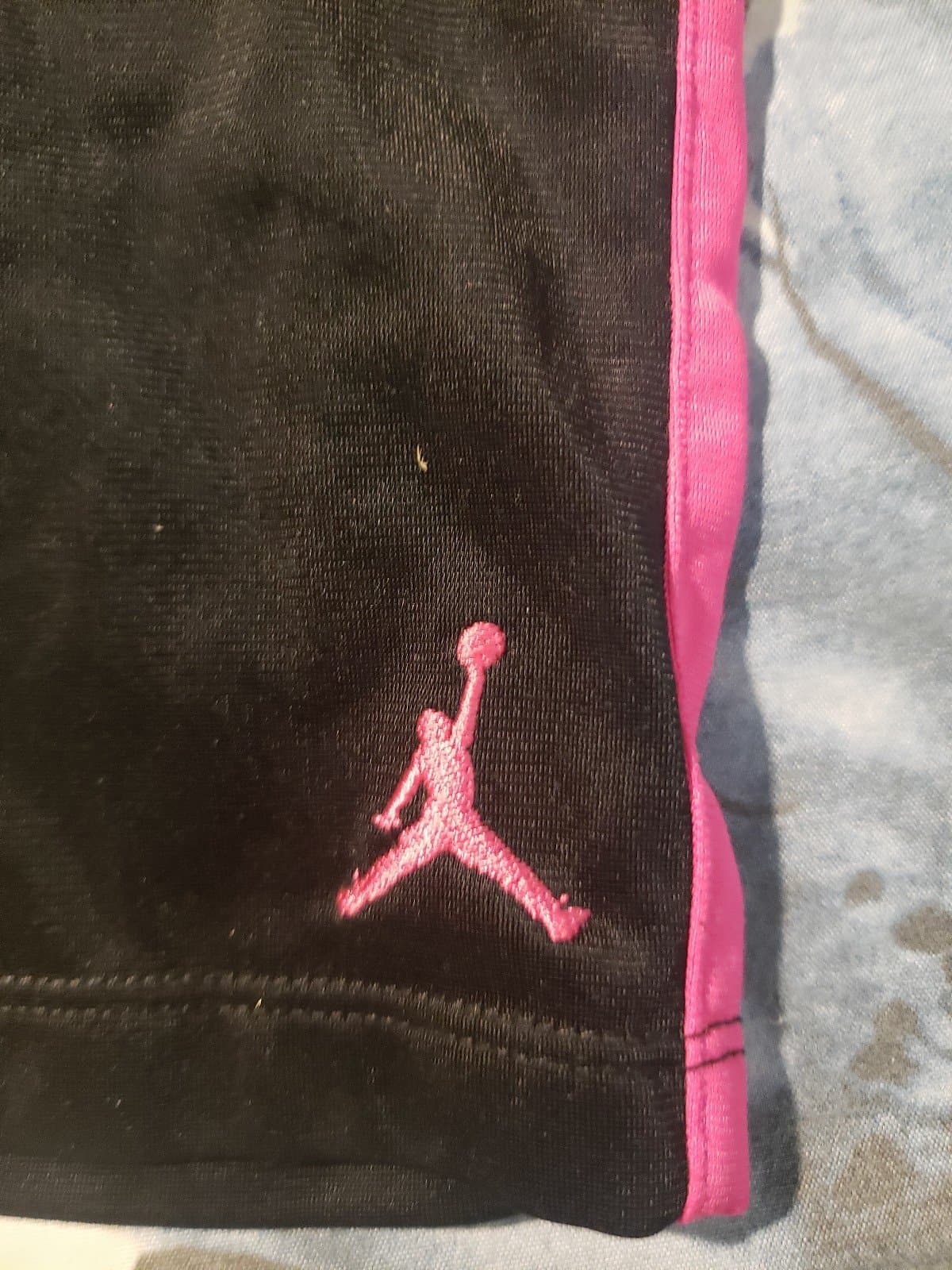 Hot Pink And Black Nike Track Pants. Size 2T - Thumbnail 3