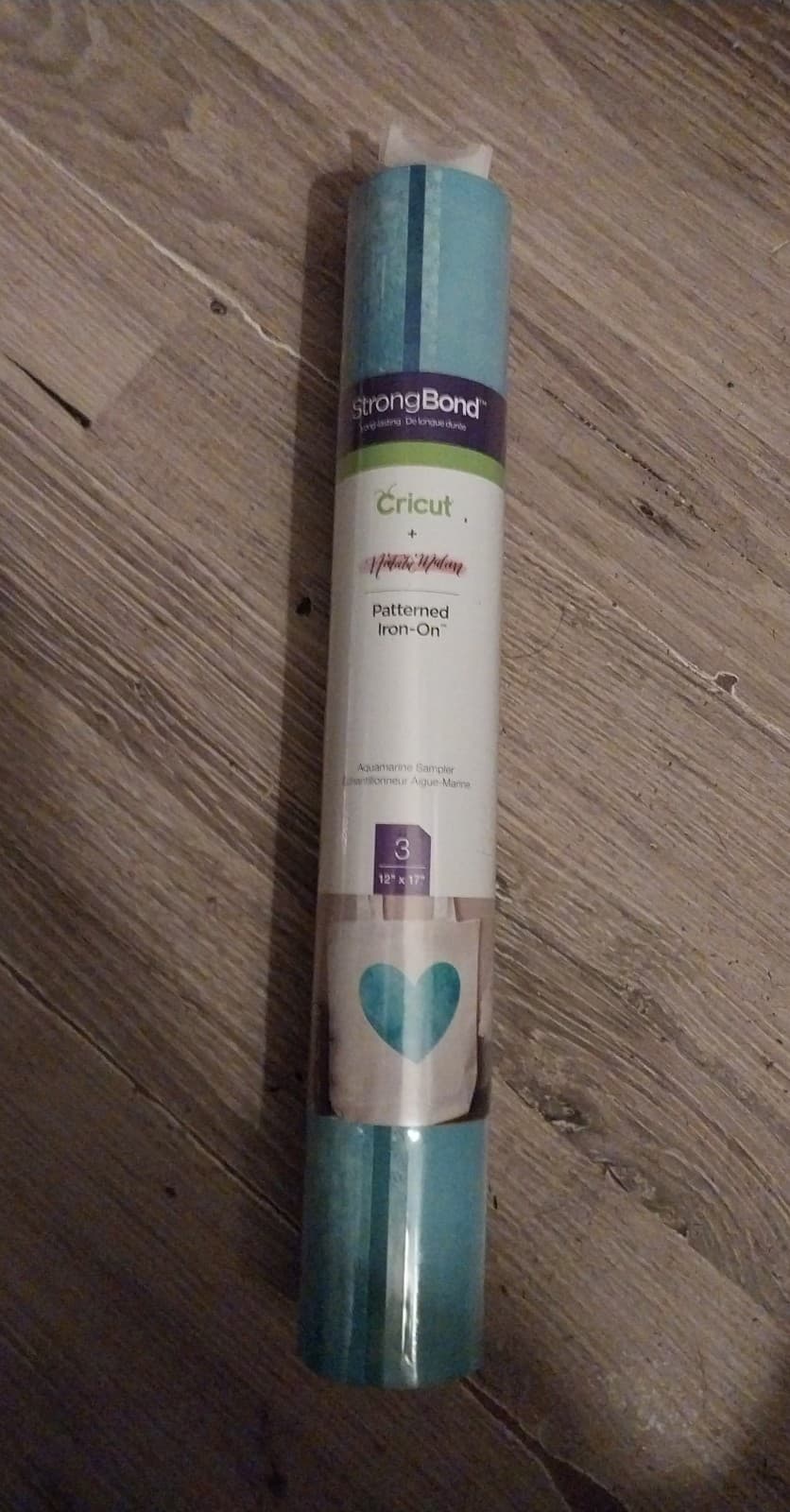 Cricut® Patterned Iron-On™ Aquamarine Sampler - Image 1