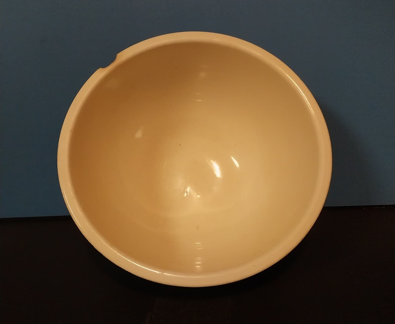 8.5” Ceramic Kitchen Kraft Mixing Bowl by Homer Laughlin - Floral Pattern - Thumbnail 4