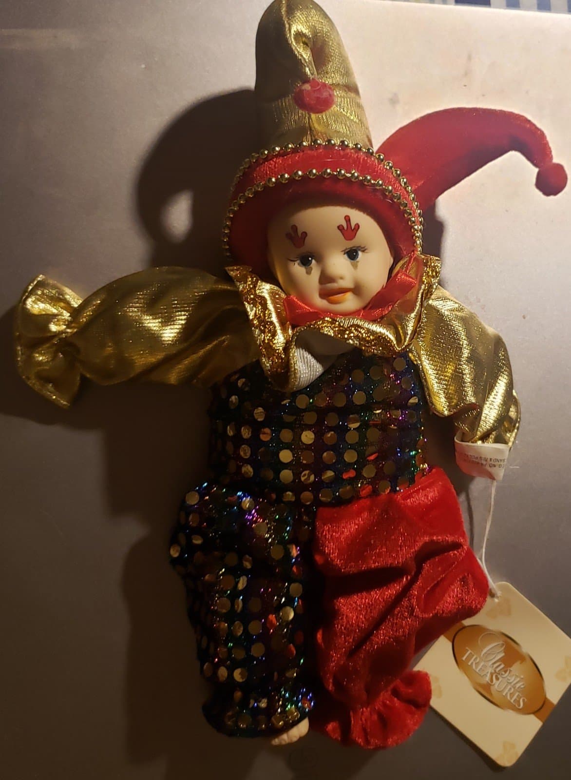 Classic Treasures (Carletta) Sand Clown With Box! Porcelain Ceramic - Image 1