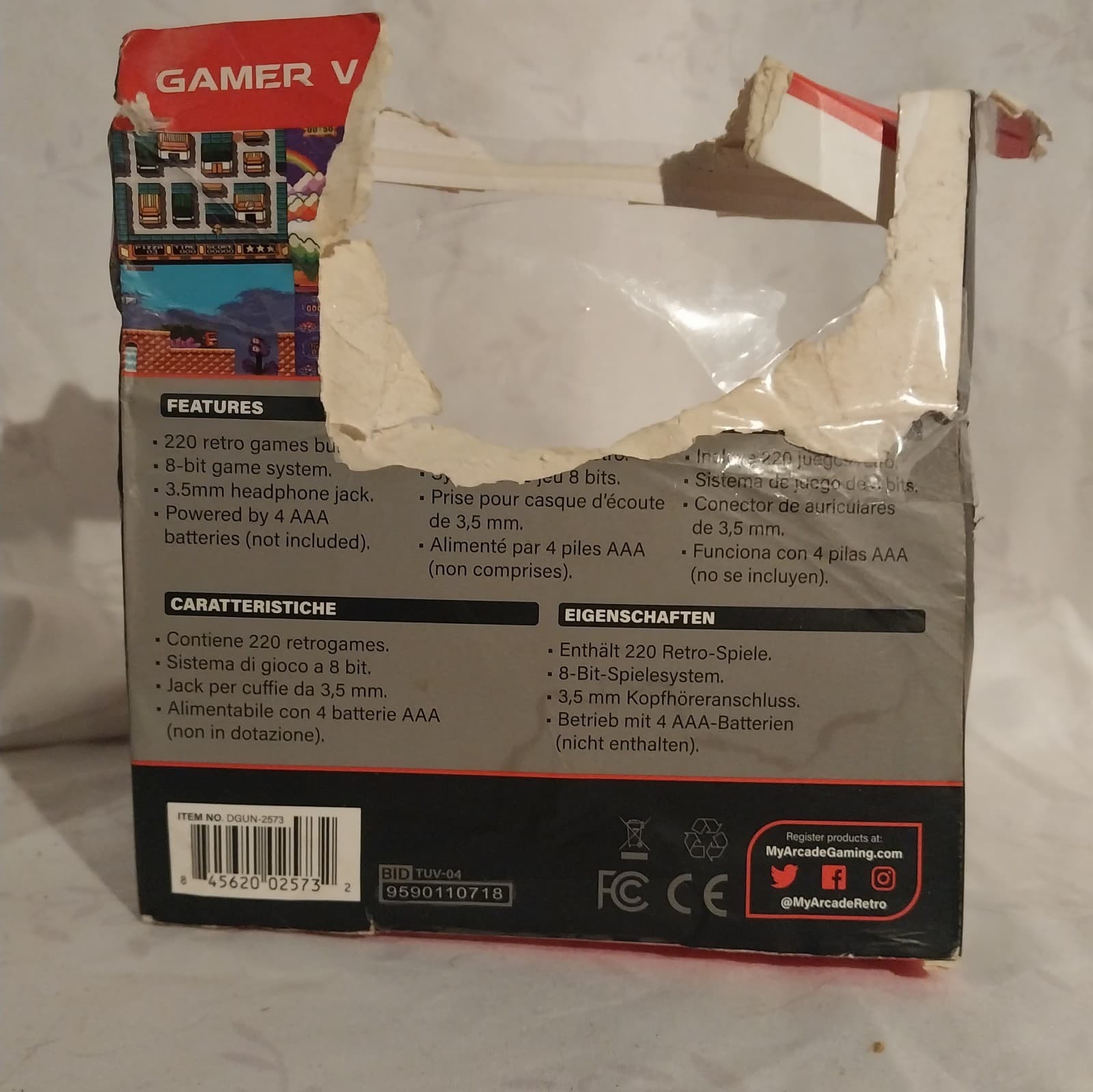 GAMER V PORTABLE +° MY ARCADE. Great condition. Everything works great. - Thumbnail 5