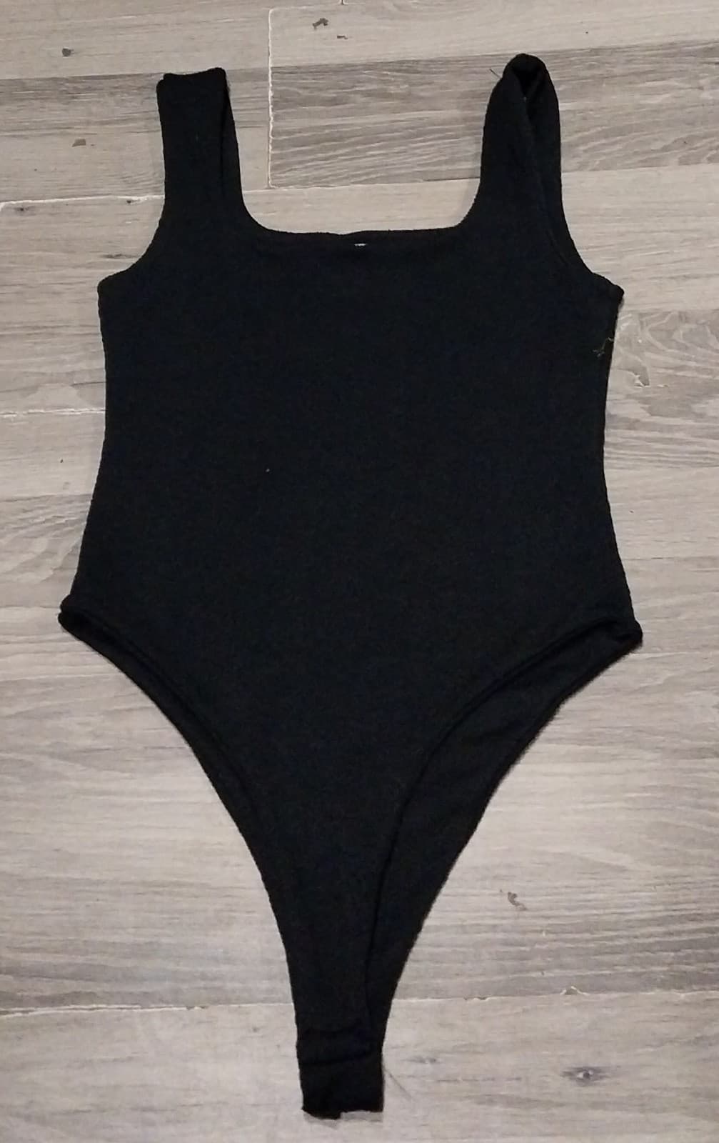 LC Lizette Collection Women Black Bodysuit XL - Image 1