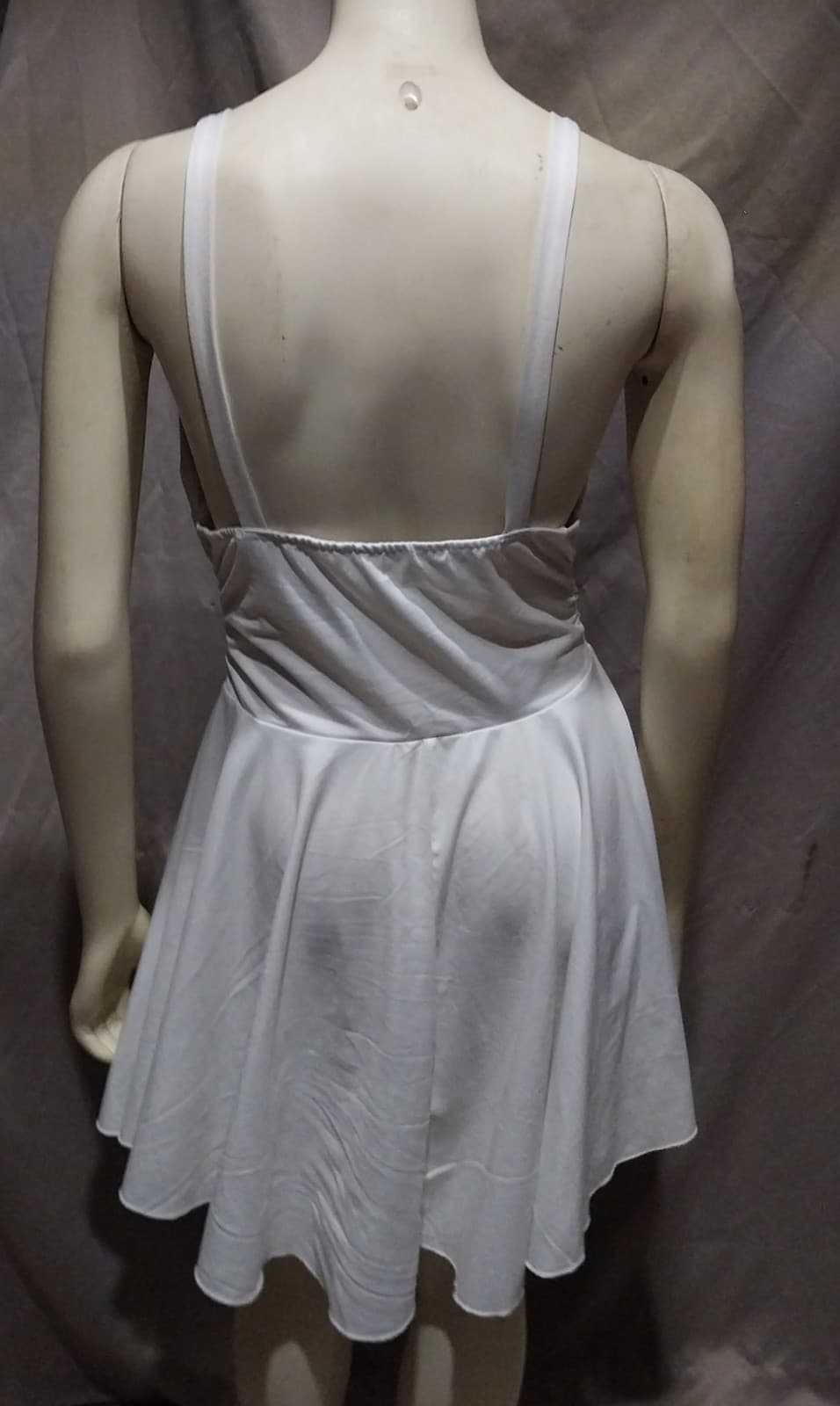Shein White Women’s Dress. Size Medium - Thumbnail 2