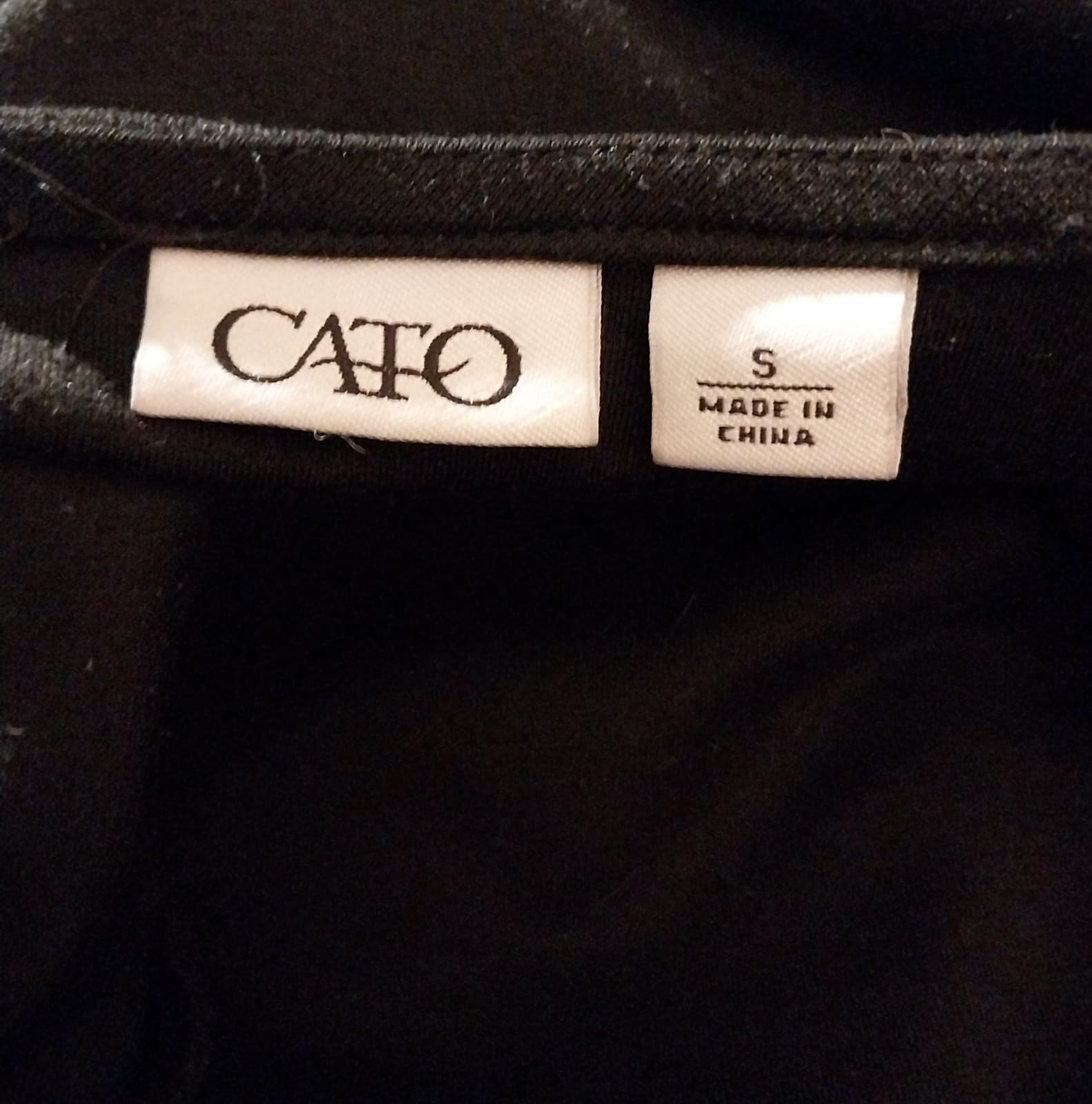 Cato Women’s Black Colored Long Sleeve Open Jacket Size Small - Thumbnail 5