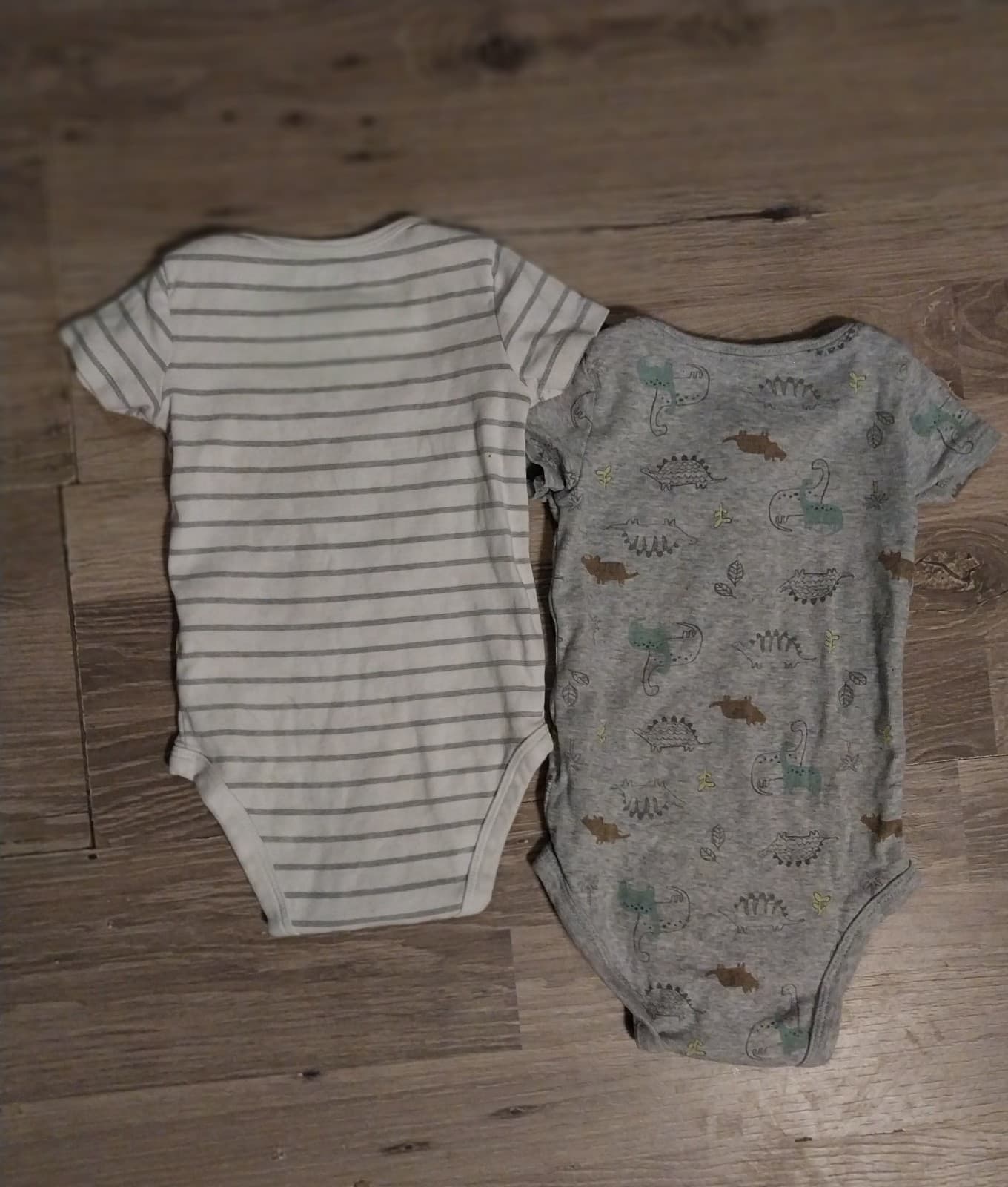 2 Child Of Mine Short Sleeve onesies. Size 3-6 Months - Thumbnail 2