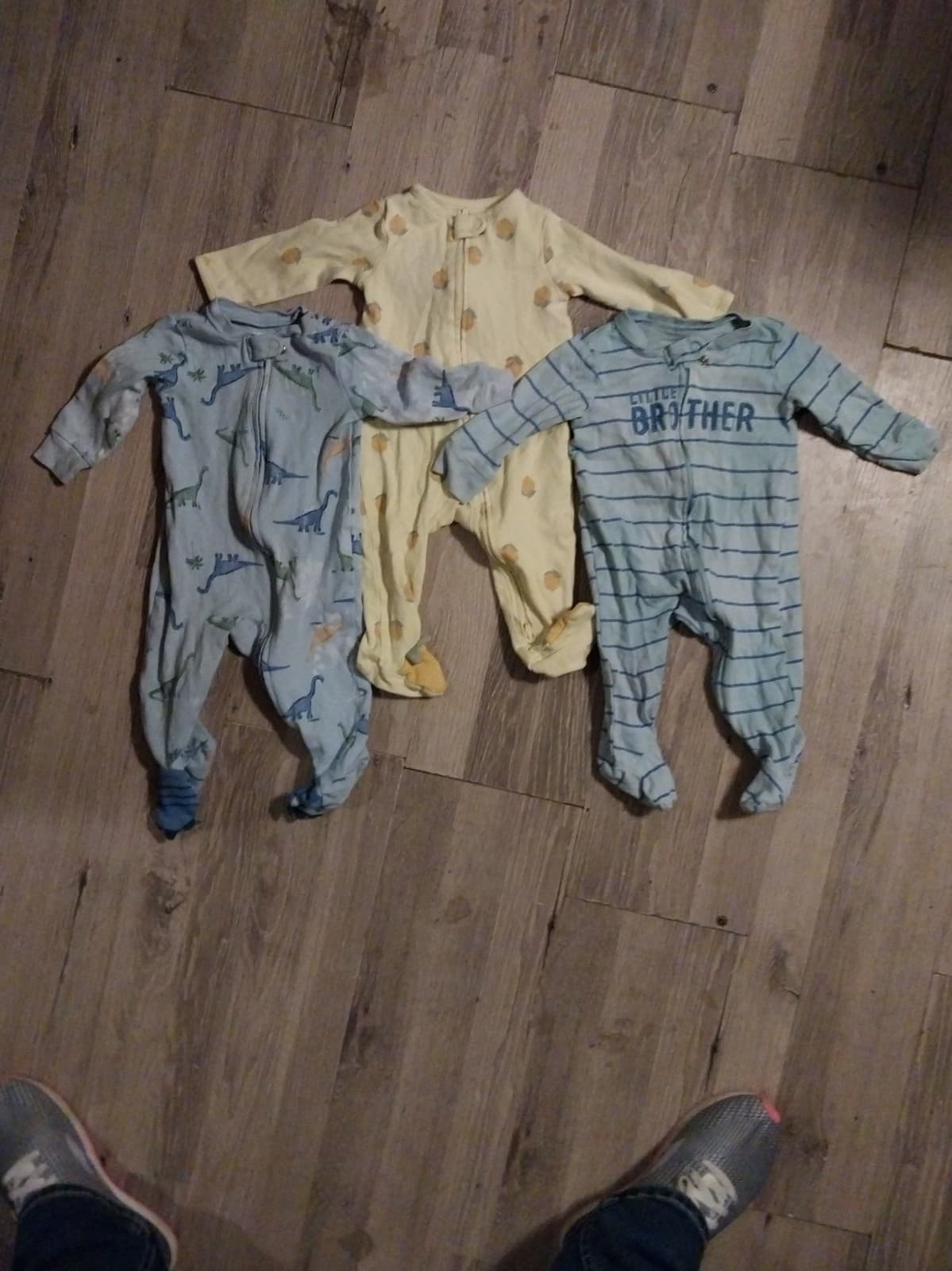 3 Carter's Child Of Mine. Long sleeve. Size 3-6 Months - Image 1