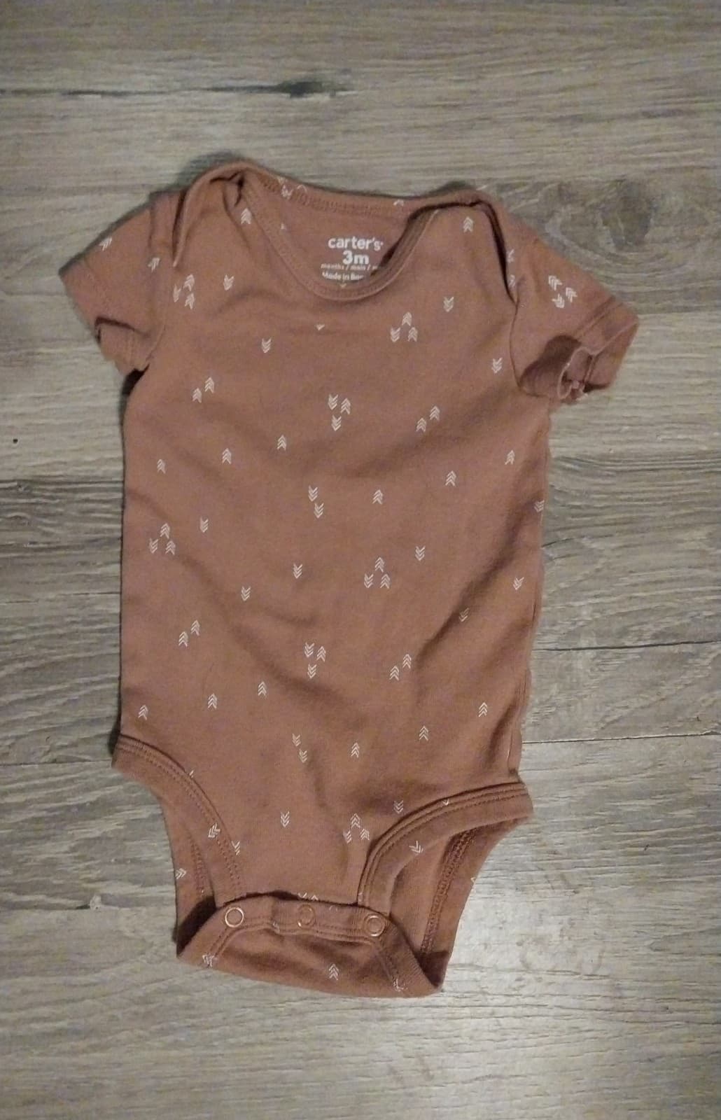 Carter's Onesie. Size 3-6 Months - Image 1