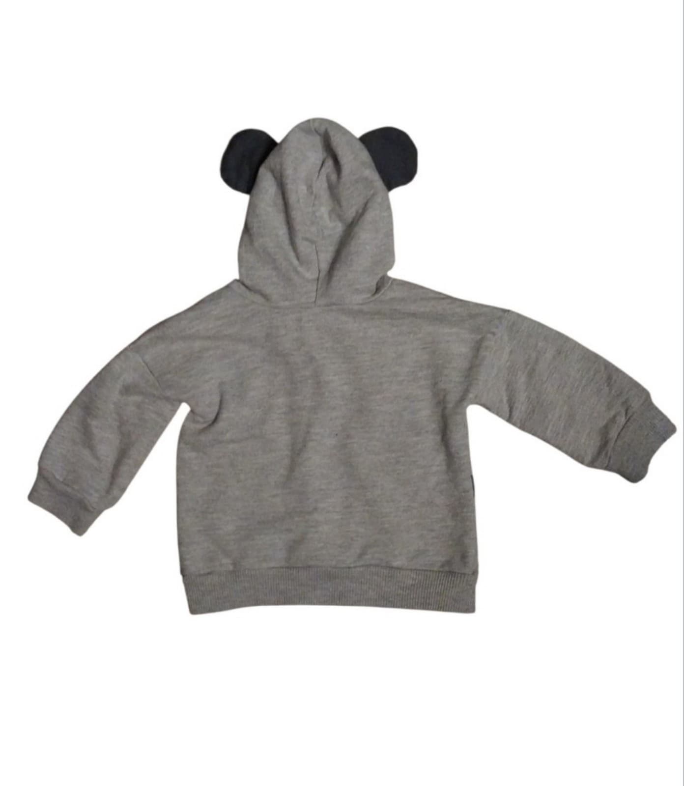 Disney Baby Grey Mickey Mouse Hands Hoodie. Size 6/9 Months - Thumbnail 5