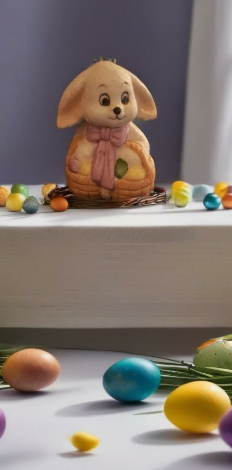 Vintage Jasco Lil Bisque Porcelain Rabbit - Image 1