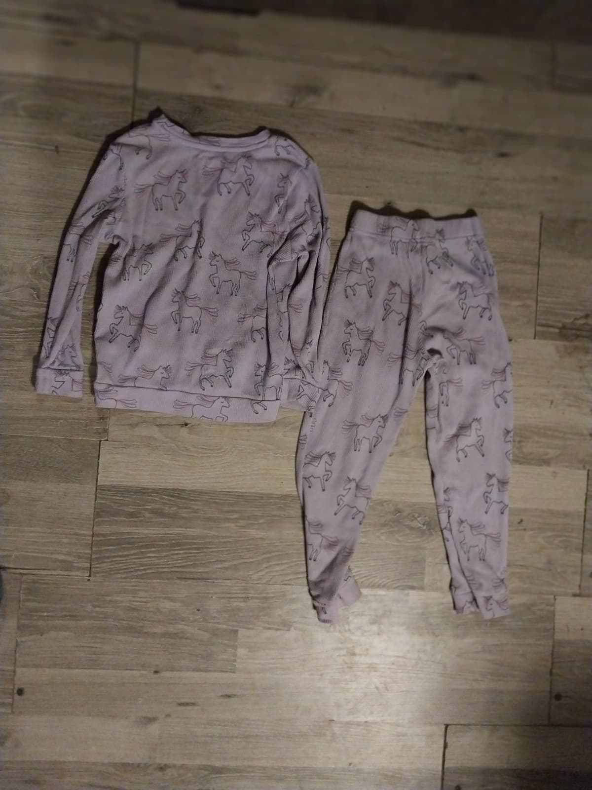 Girls purple Thermals. Size 5T - Thumbnail 2