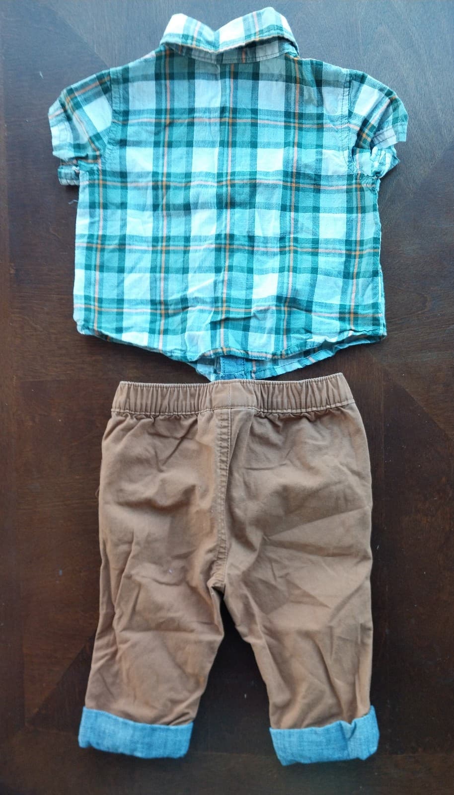 Cat & Jack Shirt & Pants Set. Size 0-3 Months - Thumbnail 2