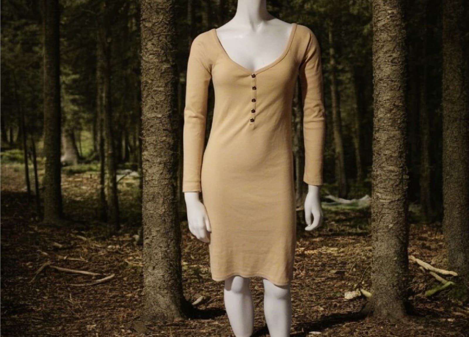 Mustard Yellow dress from Rue21. Size Medium - Thumbnail 2