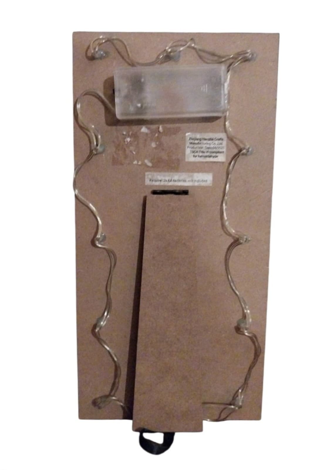 Ho Ho Ho Light-Up Christmas Display Sign. 11.5"x11.5", Holiday Decor - Thumbnail 5