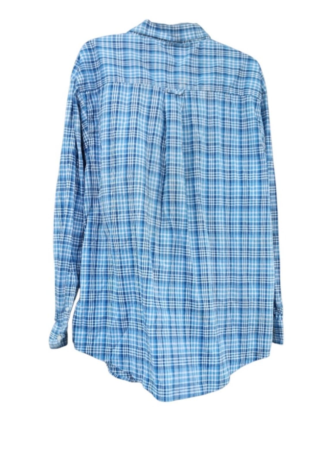 SaddleBred Long Sleeve Button Up Shirt. Size XXL - Thumbnail 2