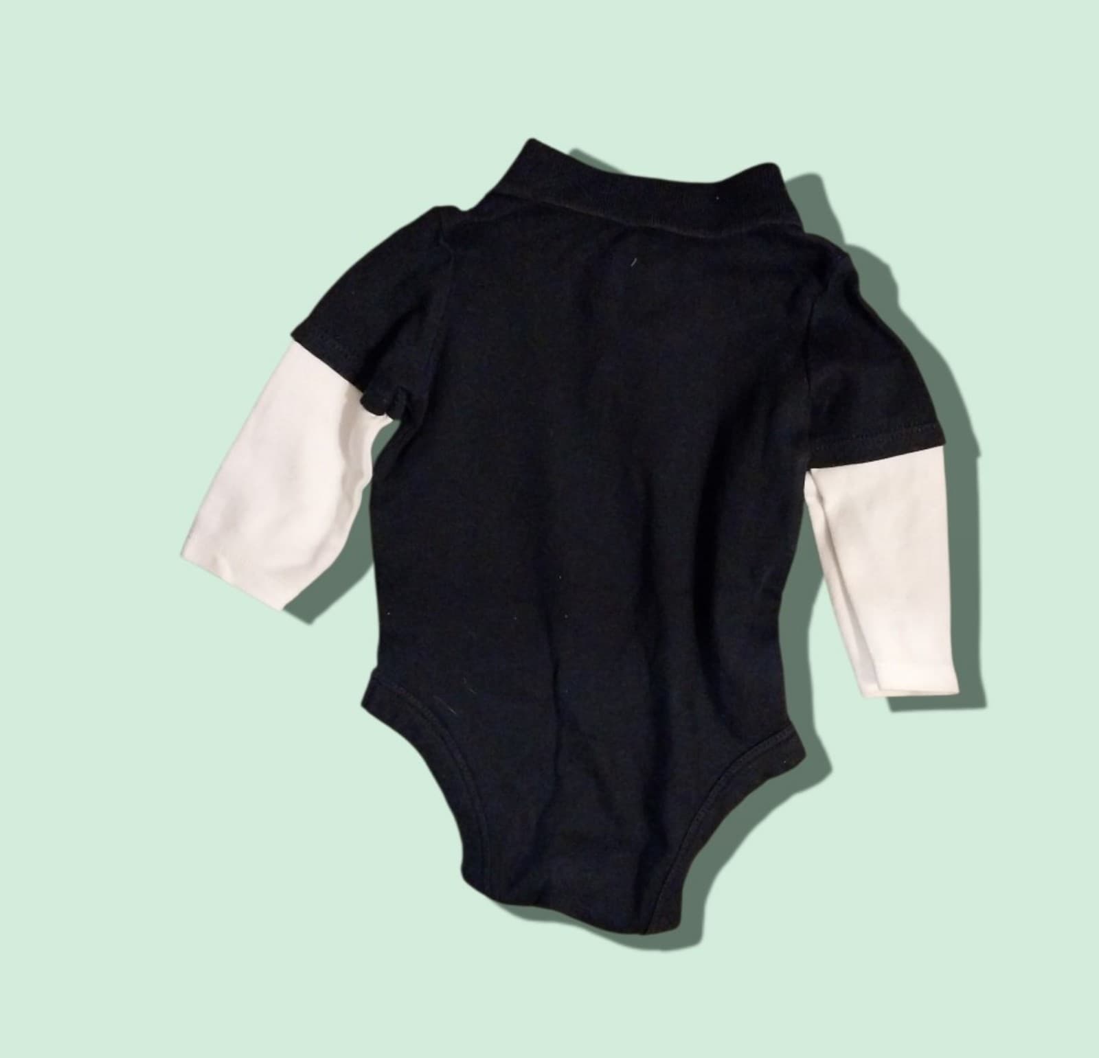 Lil Rock Star, Long Sleeve Onesie. Size 0-3 Months - Thumbnail 2
