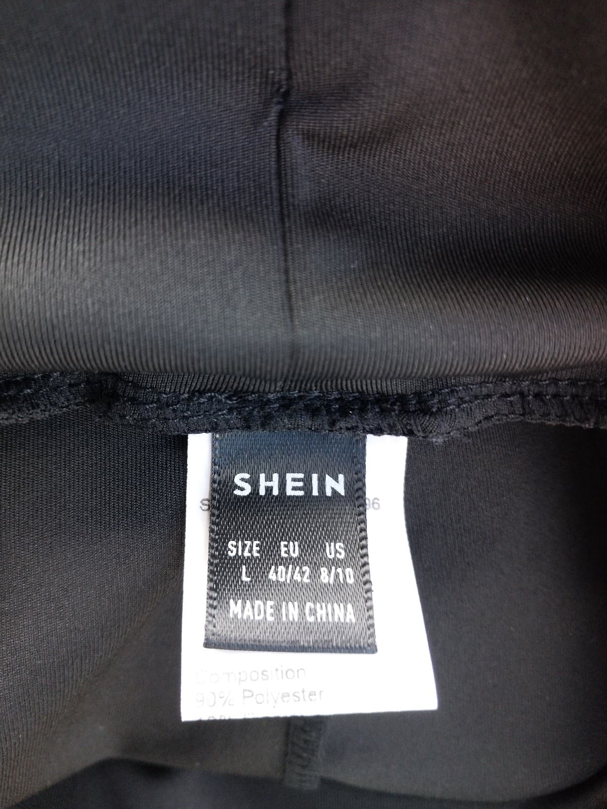 2 Shein Women's Tropical Print Wide Leg Trousers & Black Pants With Wide Legs - Thumbnail 8