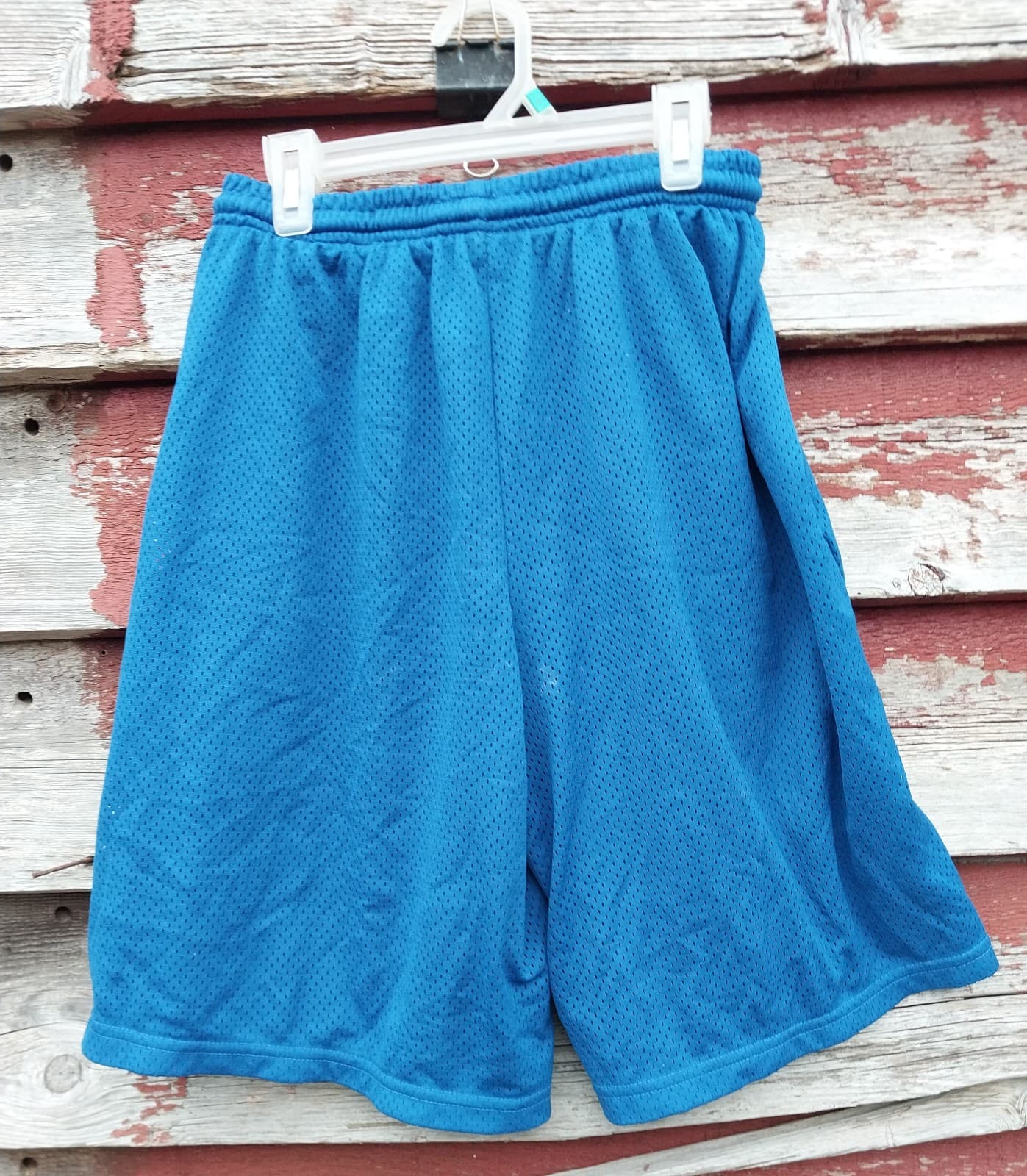 Boys Blue Shorts. Youth Size Large 14-16 - Image 1