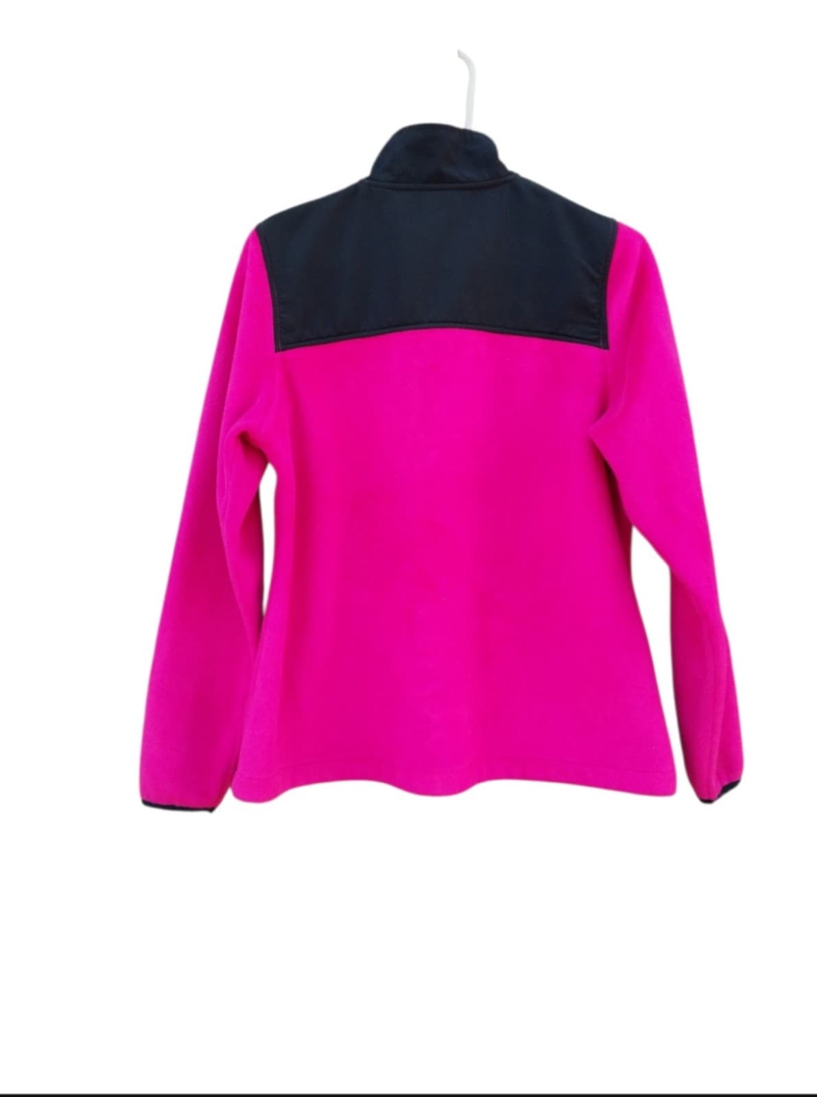 FILA Womens Pink Full Zip Stand Collar Pocket Fleece Athletic Jacket - Thumbnail 2
