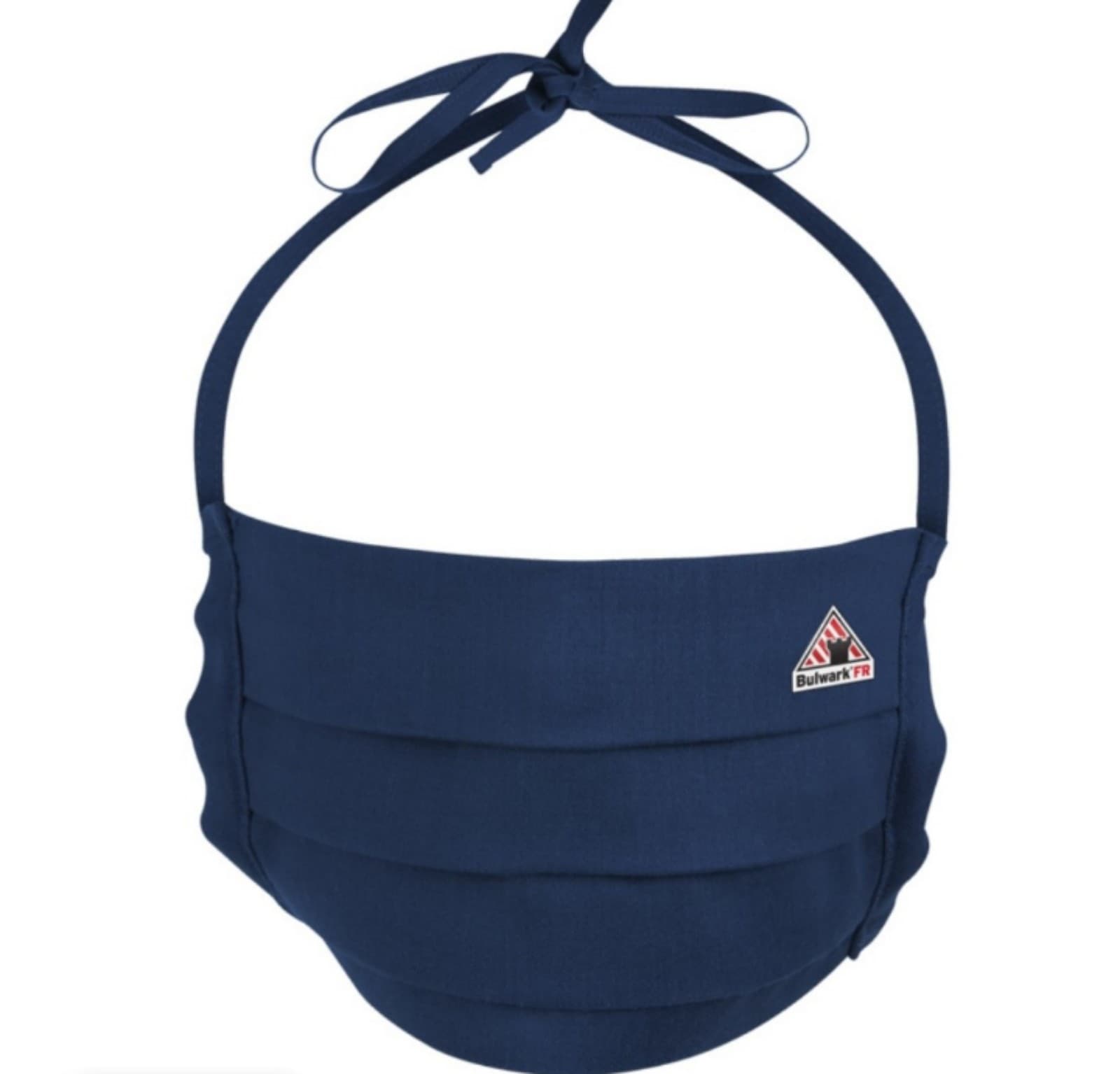 10 Packs Bulwark Navy Blue Flame Resistant Face Masks.Each Pack contains 5 masks - Thumbnail 2