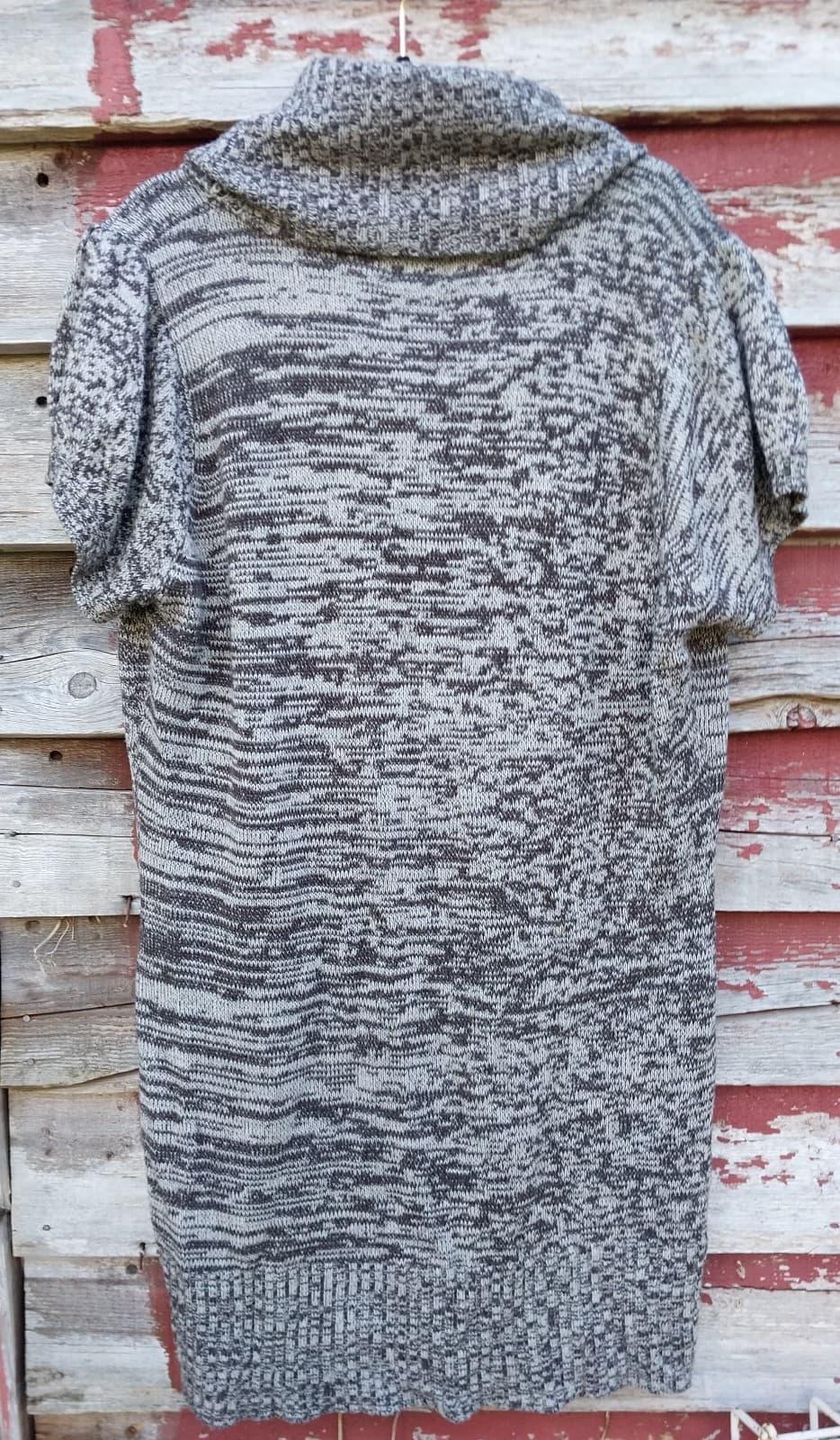 Caren Sport, Grey short sleeved sweater dress. Size 3X - Thumbnail 4