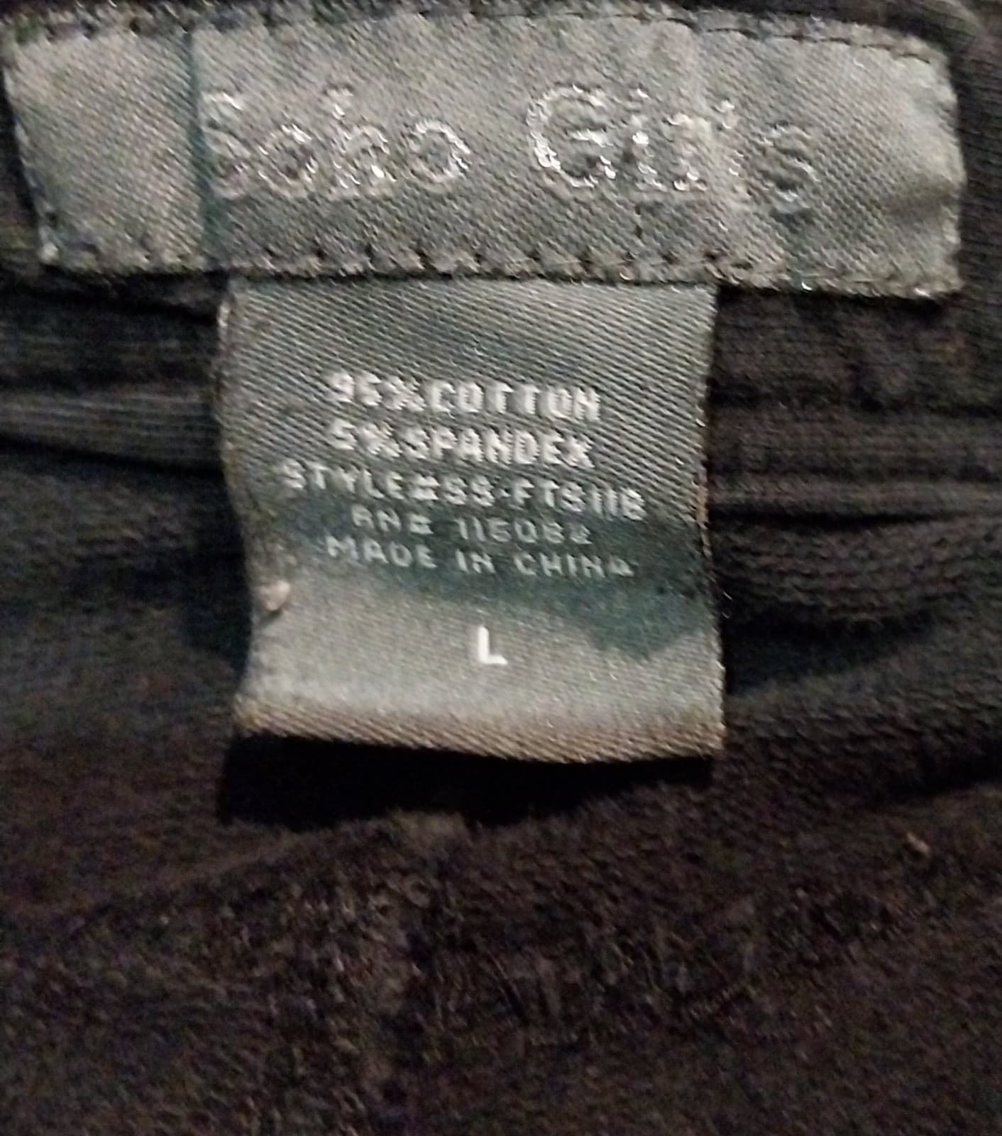 Soho Girls Jeabs. Size Large - Thumbnail 3