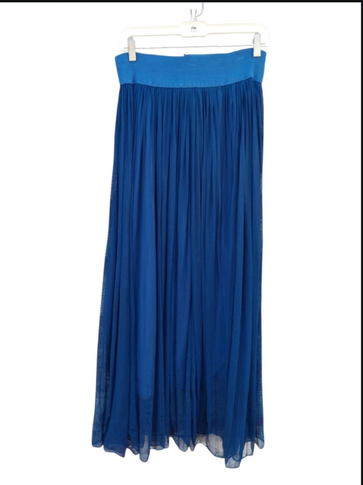 GORGEOUS Vintage Maxi Skirt in Royal Blue - Thumbnail 2