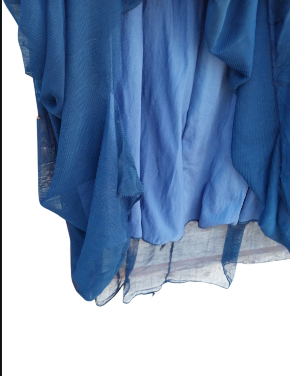 GORGEOUS Vintage Maxi Skirt in Royal Blue - Thumbnail 3