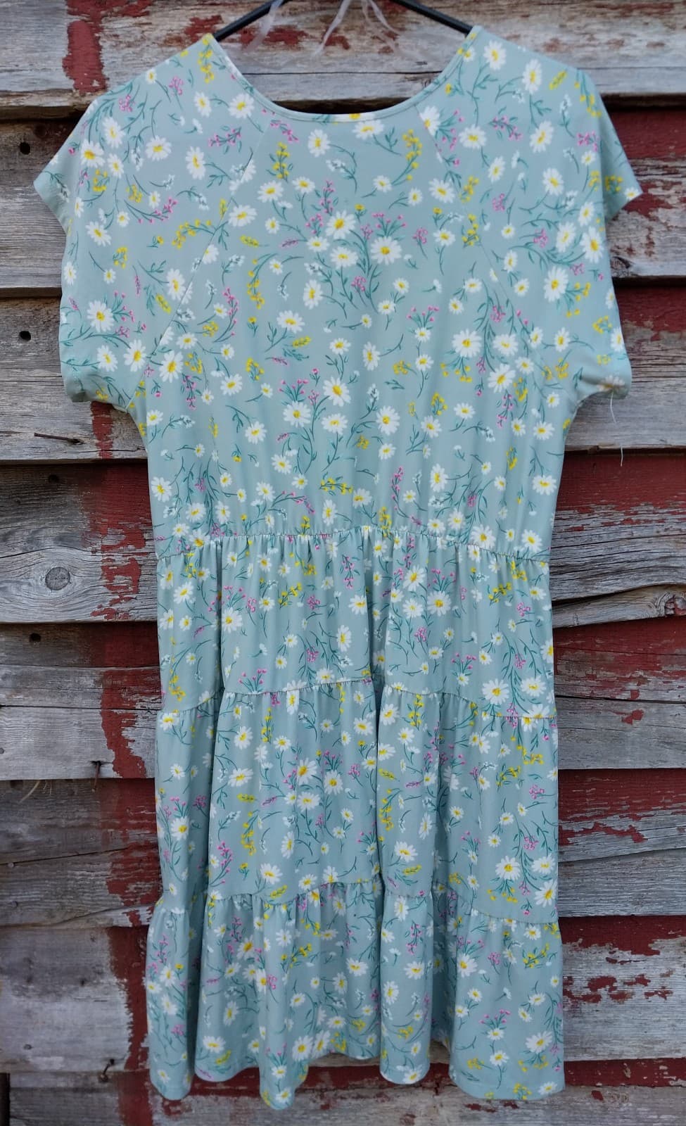 No Boundaries Juniors Cutout Babydoll Dress, Sizes XL (15-17) - Thumbnail 4