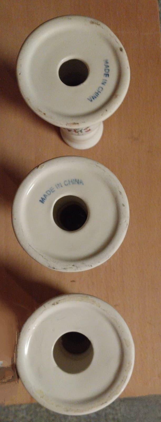 3 Royal Seasons Snowmen Candle Holders. 5.5" Height - Thumbnail 4