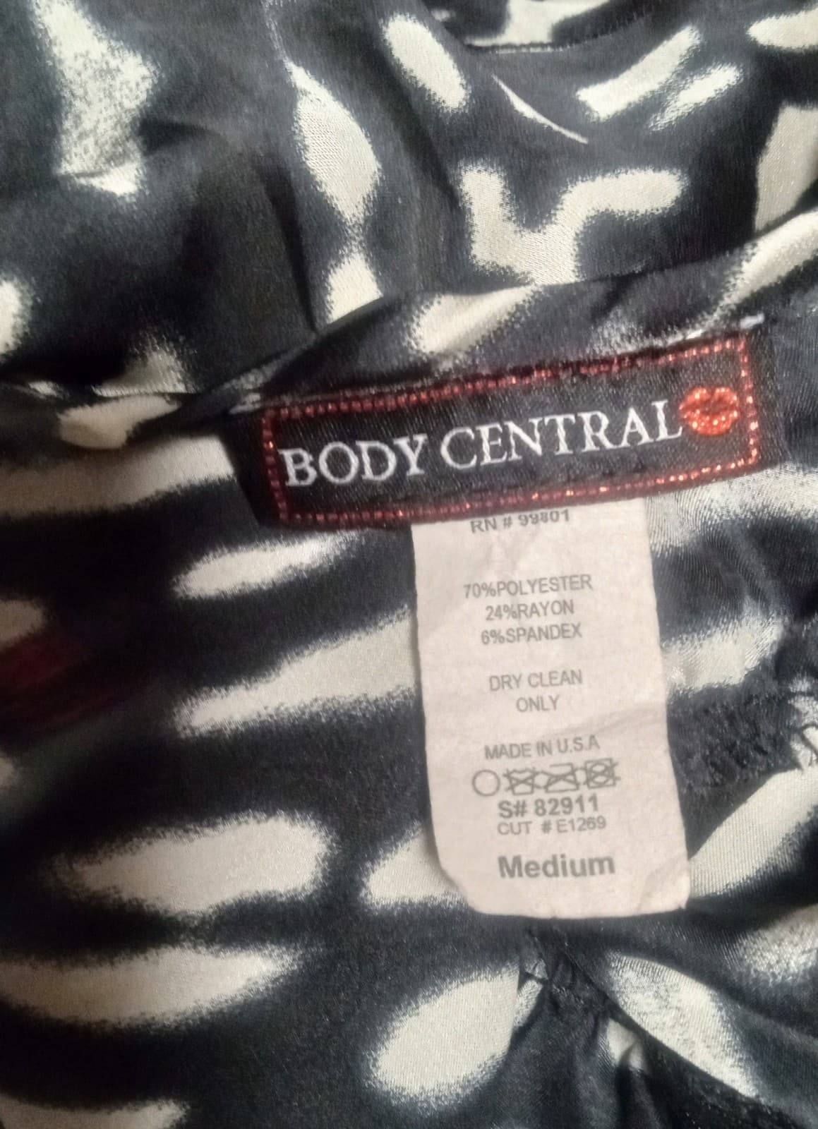 Body Central Black & White Dress - Thumbnail 4