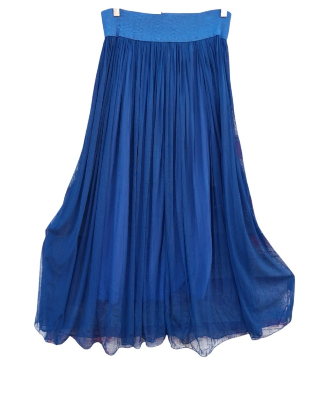 GORGEOUS Vintage Maxi Skirt in Royal Blue - Image 1