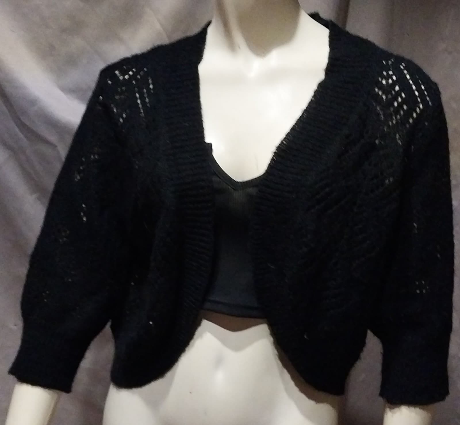 Elle Cardigan. Size Large - Image 1