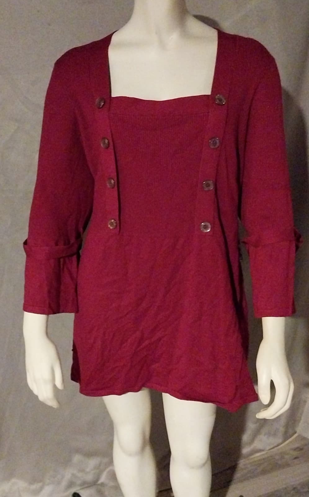 Woman RXB Maroon Dress. Very stylish. Size 2X - Image 1