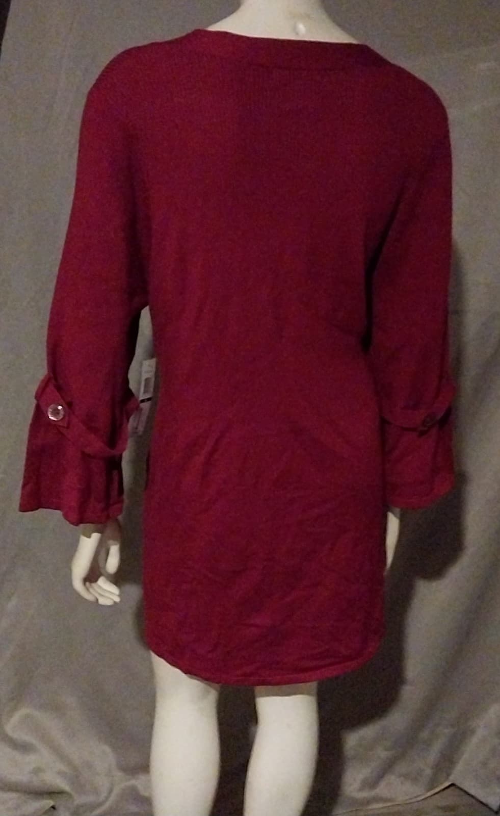 Woman RXB Maroon Dress. Very stylish. Size 2X - Thumbnail 2