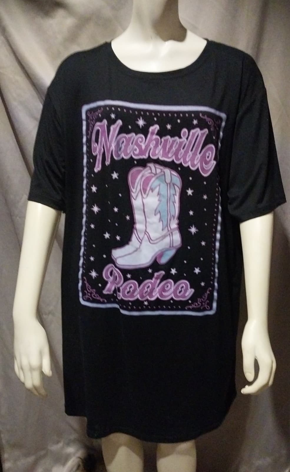 Nashville Rodeo Night Shirt - Image 1