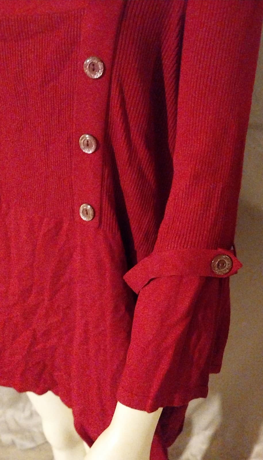 Woman RXB Maroon Dress. Very stylish. Size 2X - Thumbnail 3