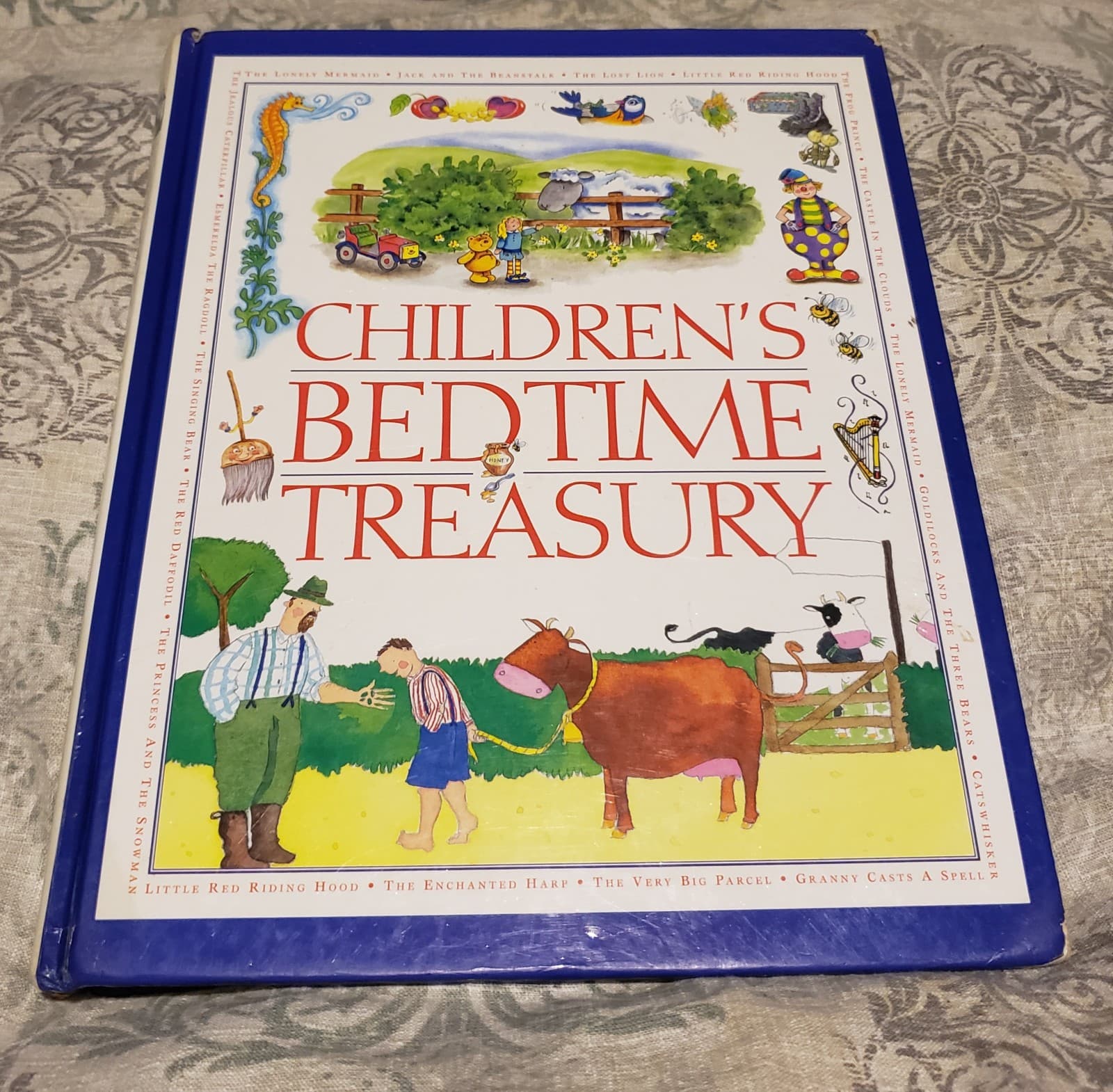 Children's Bedtime Treasury Book Illustrated Hardcover Dempsey Parr Book - Image 1