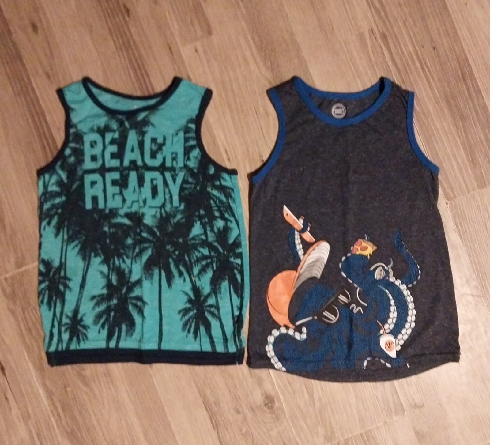 2 Wonder Nation Boys Youth Tank Tops. Size 8 - Image 1