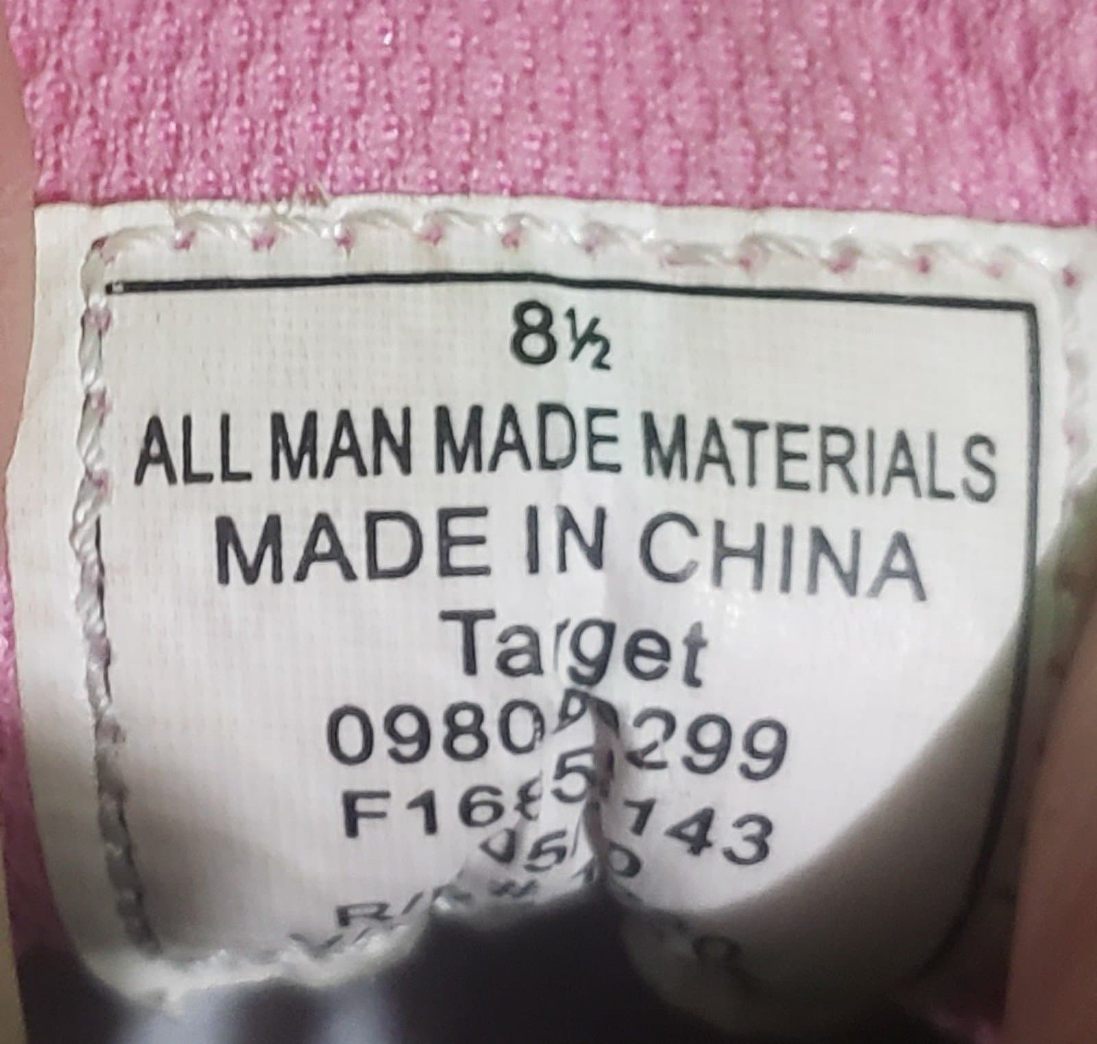 Target Women's Gray and Pink on white Tennis Shoes Size 8 1/2 - Thumbnail 5