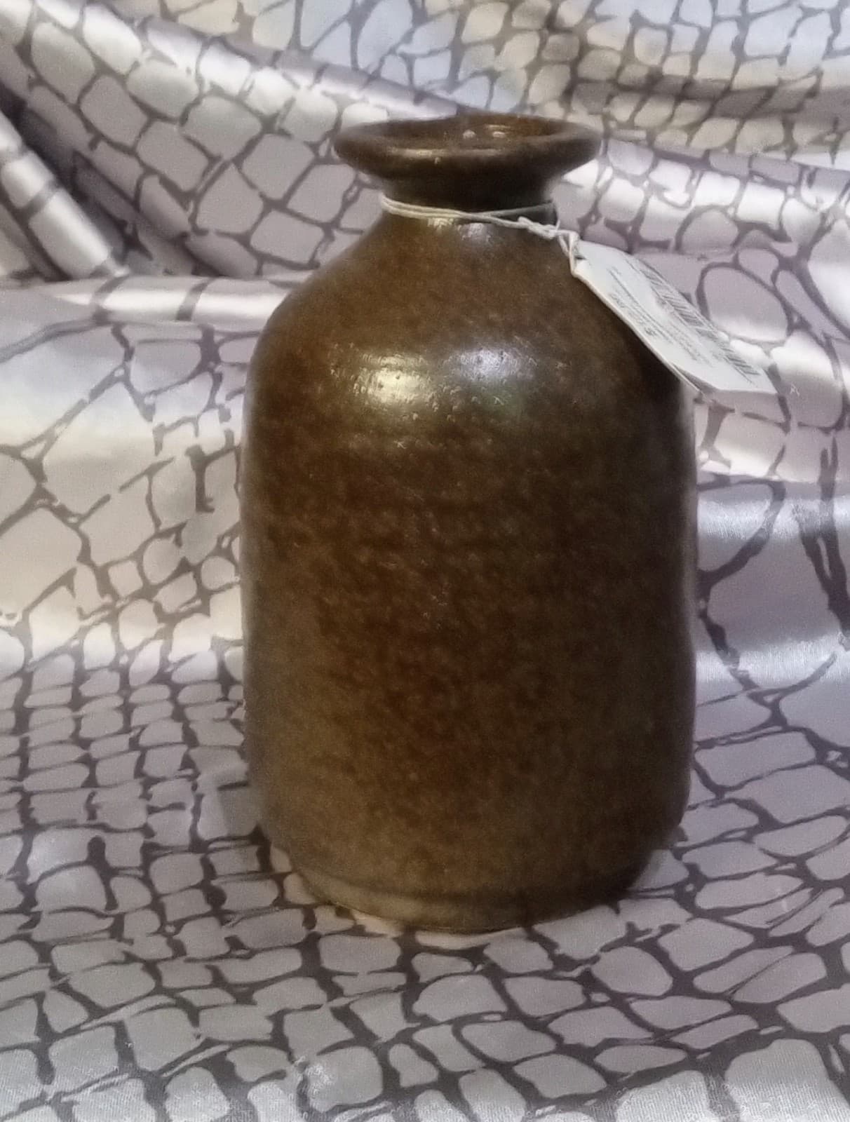 Vintage Brown Vase - Thumbnail 2