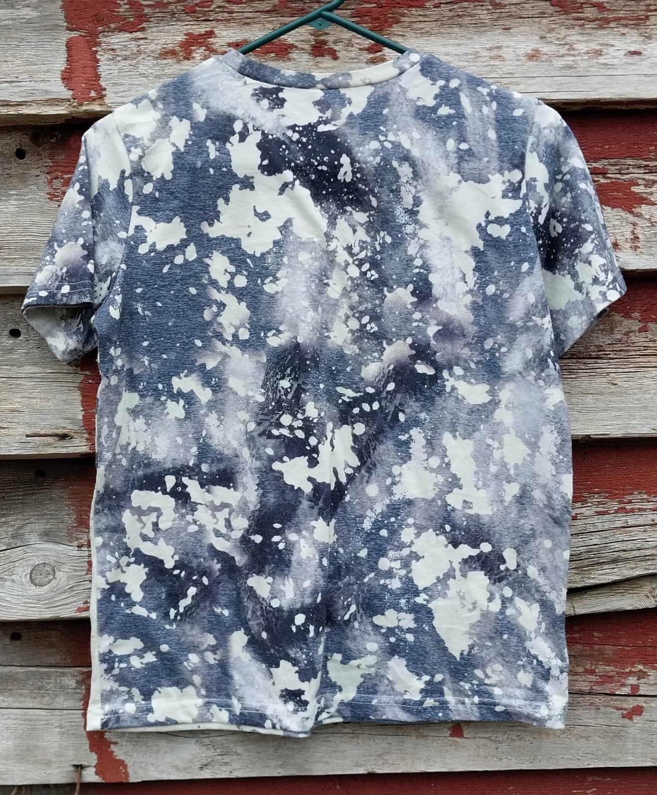 Morgan Wallen Medium Blk/Wht Acid Wash Look Steer Head Graphic Tee - Thumbnail 2