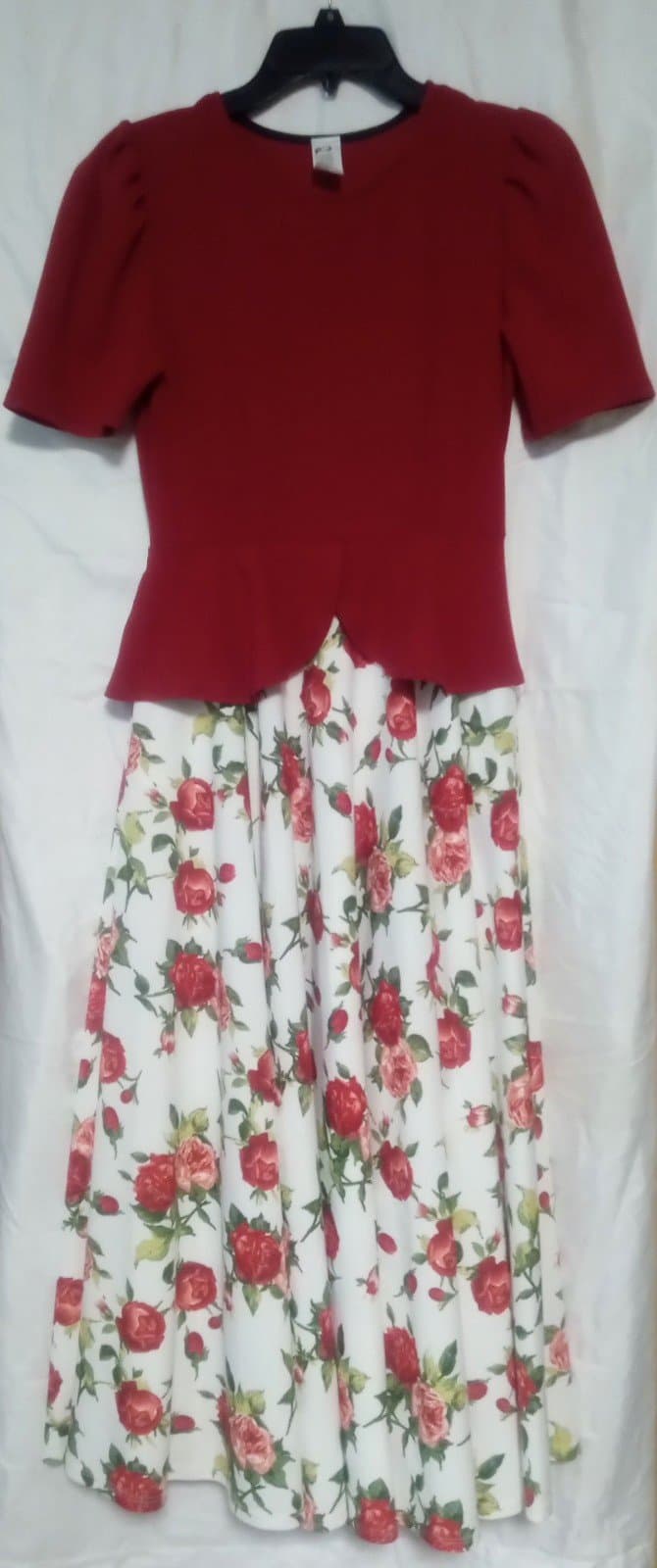 Fashion P&J. Beautiful Red and white dress - Image 1