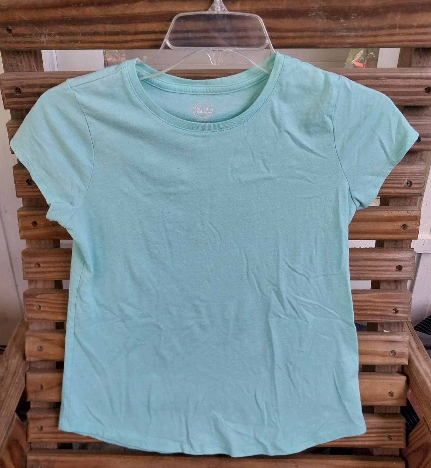 Wonder Nation Girls T-Shirt. Size Large 10/12 - Image 1