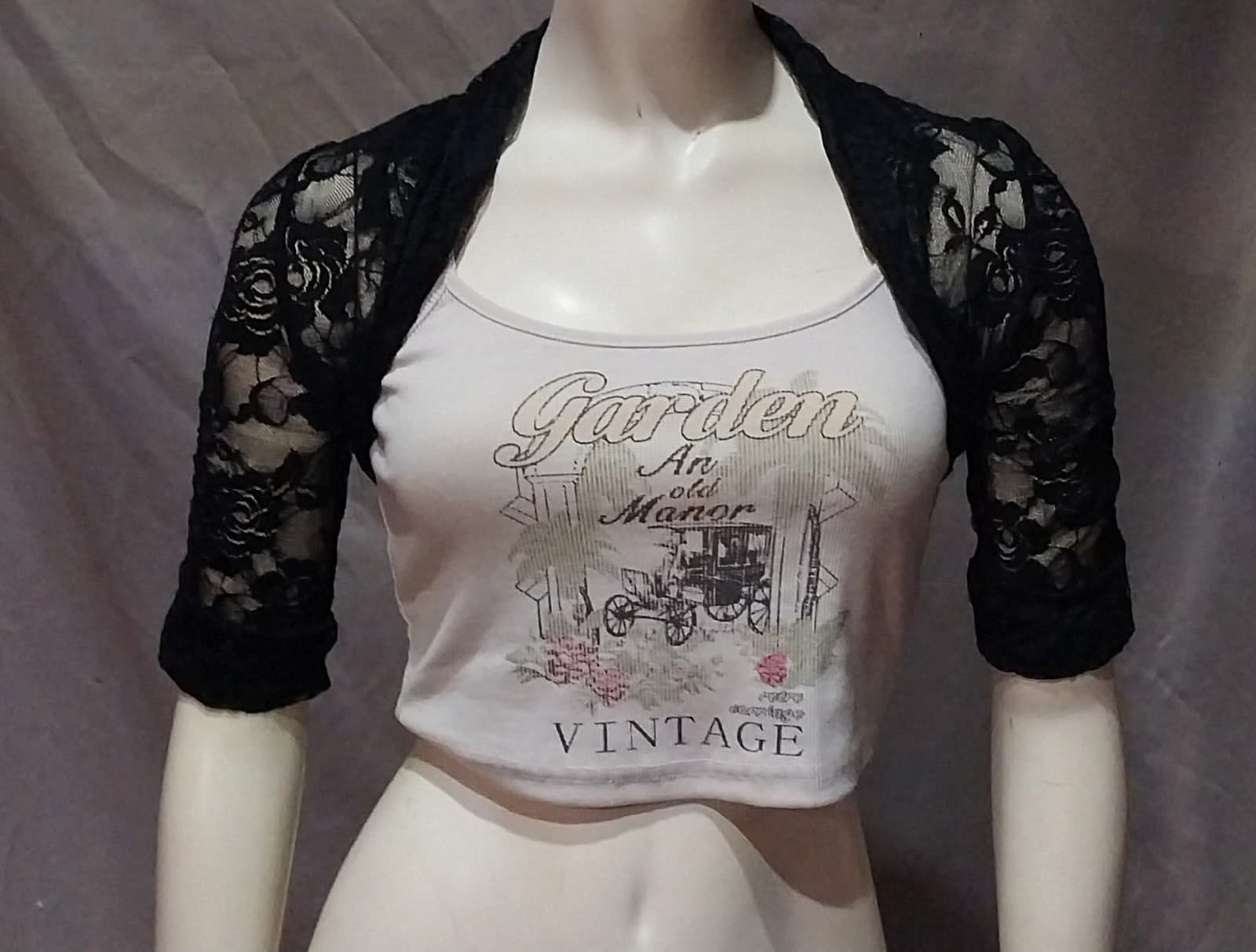 Color Story black lace cardigan - Image 1