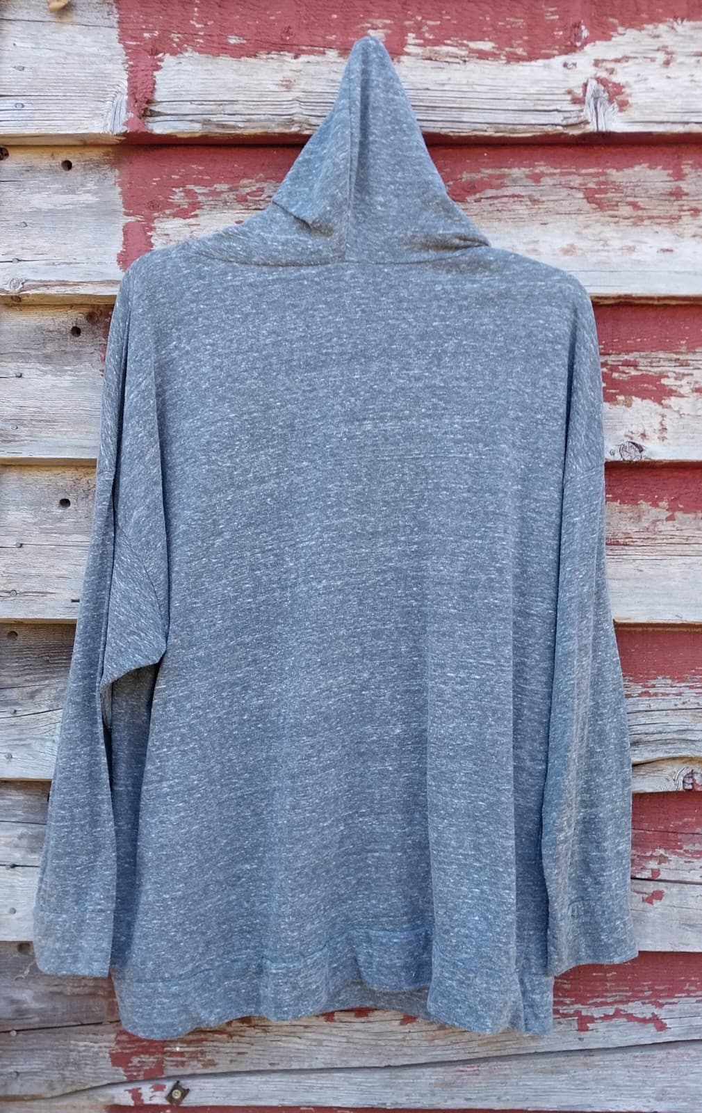 Women's Derek Heart Junior's Hoodie Lightweight Long Sleeve 3XL Gray. - Thumbnail 4