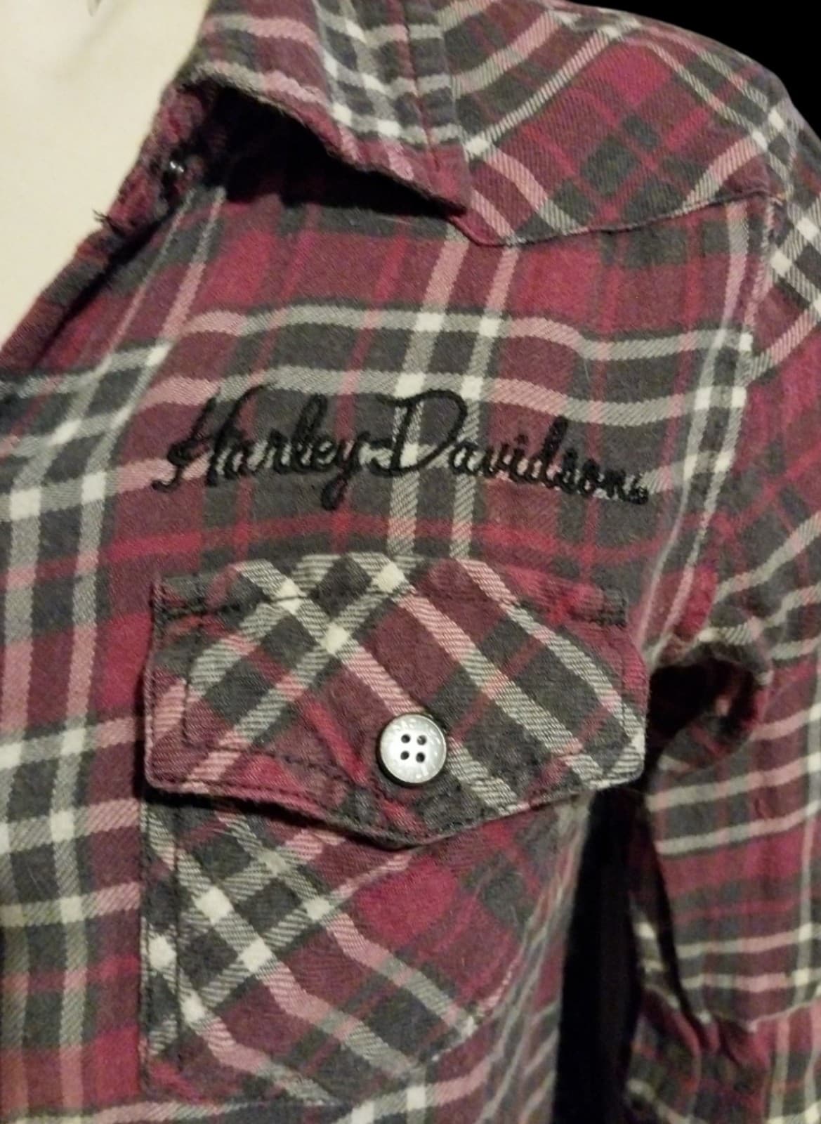 Women’s Harley Davidson Long Sleeve Shirt - Thumbnail 2