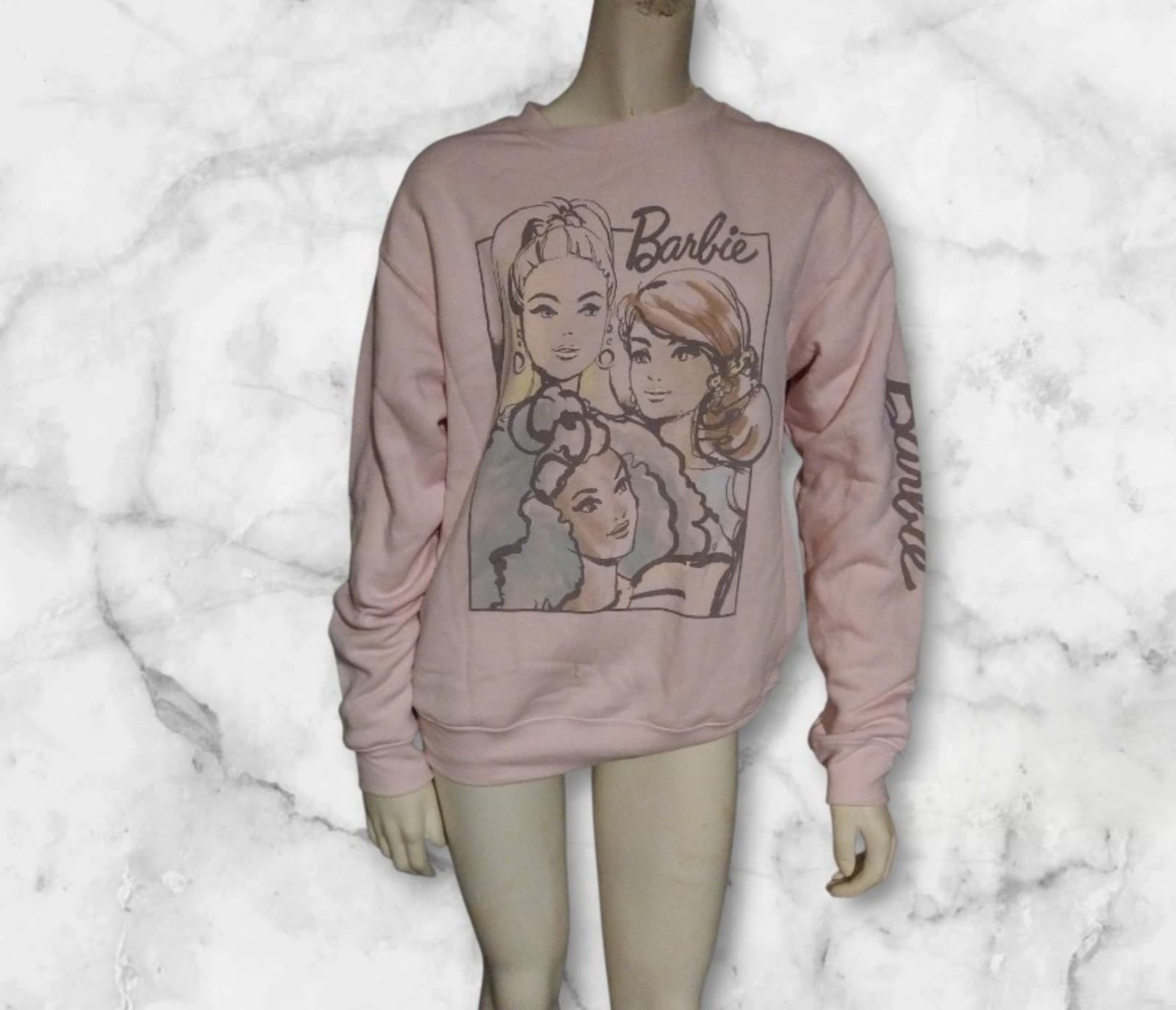 Barbie Sweatshirt. Size Small - Image 1
